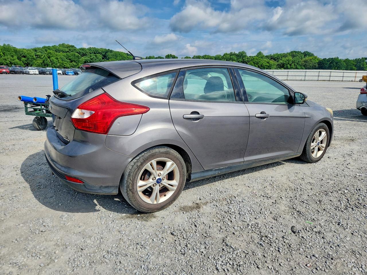 2014 Ford Focus Se Gray vin: 1FADP3K28EL274703