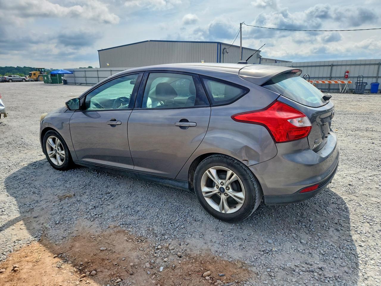 2014 Ford Focus Se Gray vin: 1FADP3K28EL274703