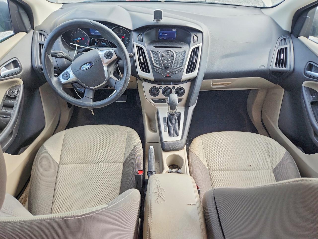 2014 Ford Focus Se Gray vin: 1FADP3K28EL274703