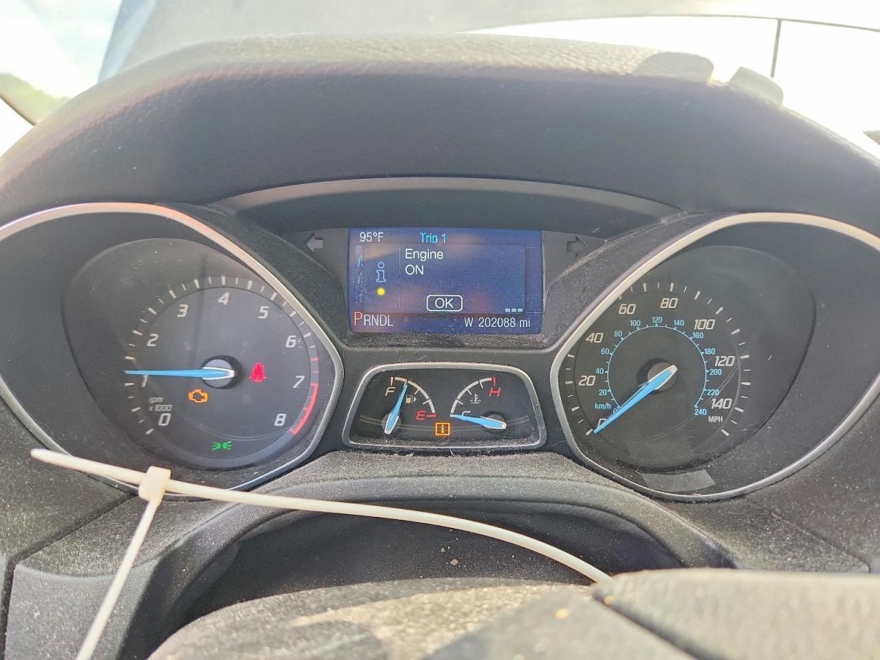 2014 Ford Focus Se Gray vin: 1FADP3K28EL274703