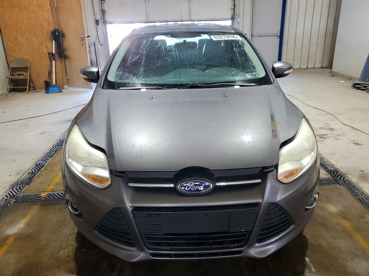 2014 Ford Focus Se Gray vin: 1FADP3K28EL279495