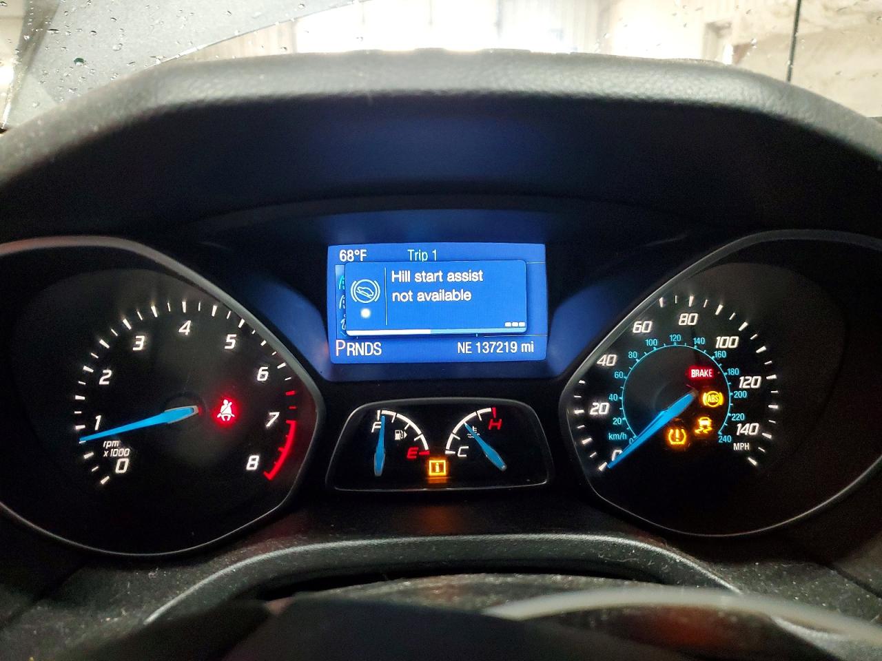 2014 Ford Focus Se Gray vin: 1FADP3K28EL279495