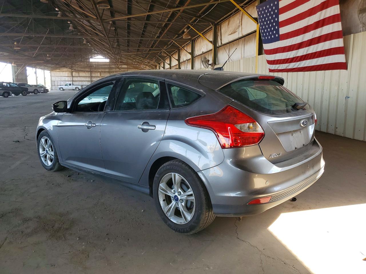 2014 Ford Focus Se Gray vin: 1FADP3K28EL300524