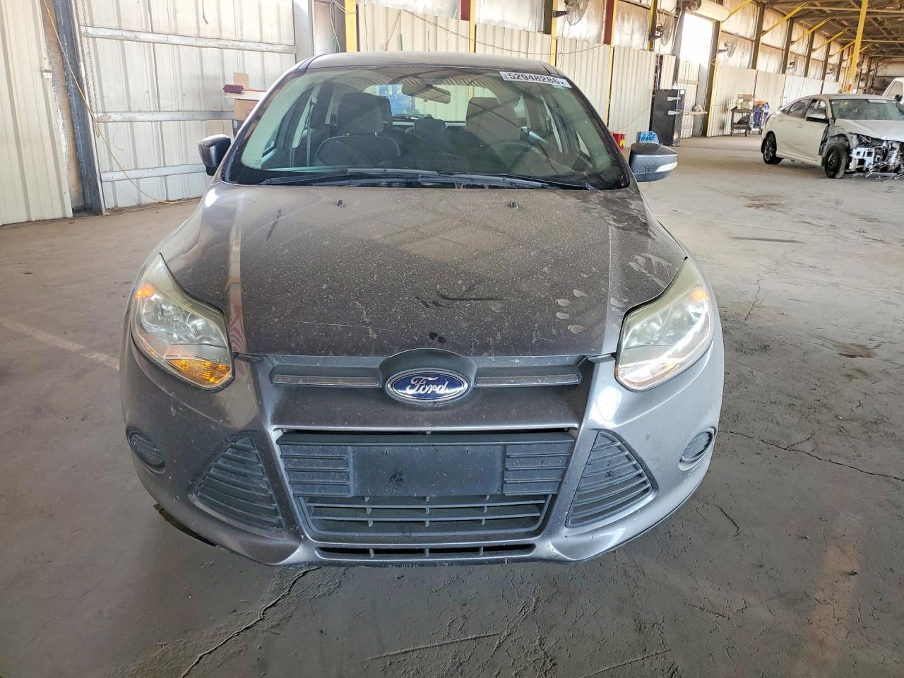 2014 Ford Focus Se Gray vin: 1FADP3K28EL300524