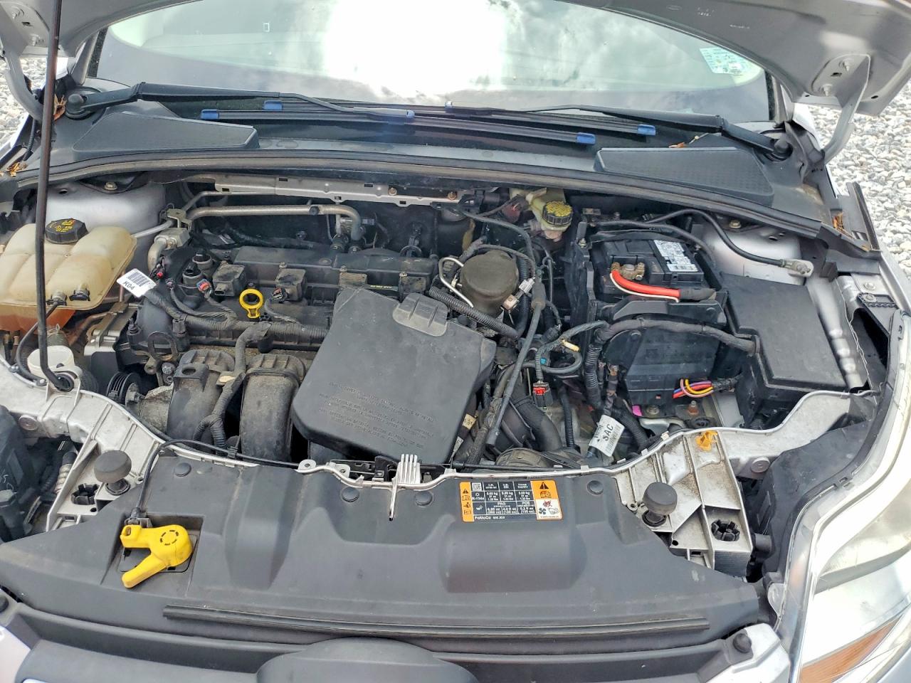 2014 Ford Focus Se Silver vin: 1FADP3K28EL315721