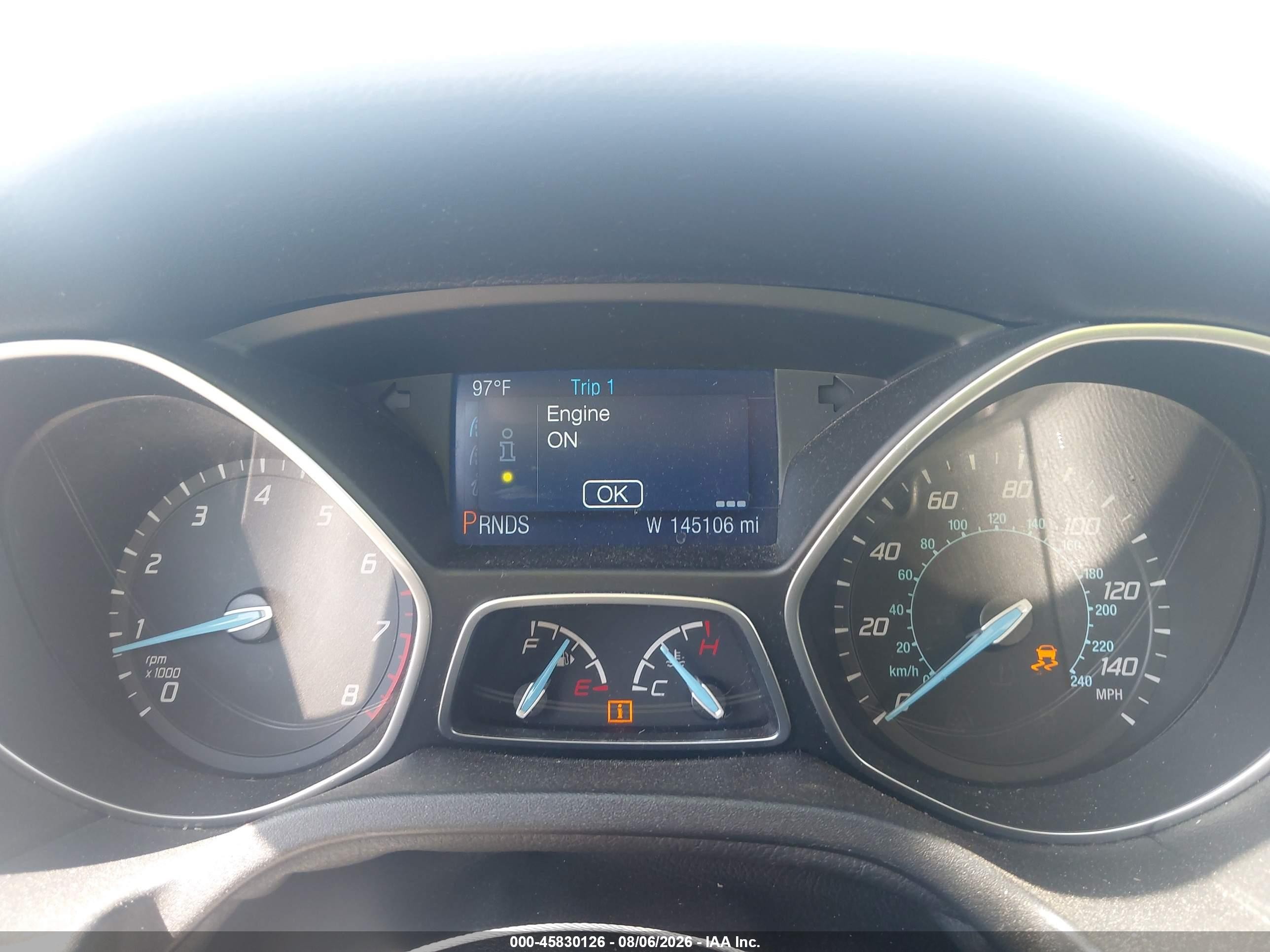 2014 Ford Focus Se Gray vin: 1FADP3K28EL325021