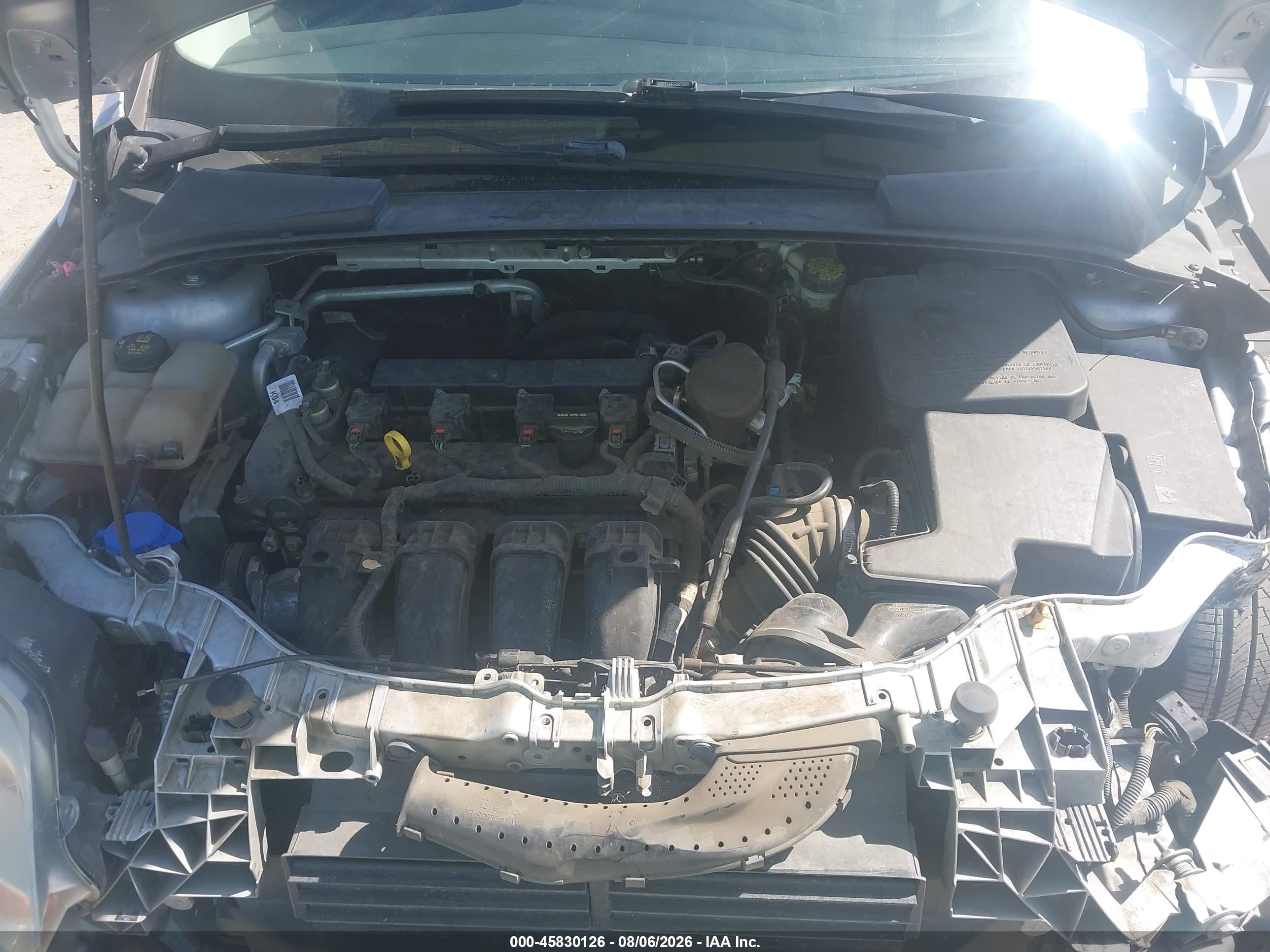 2014 Ford Focus Se Gray vin: 1FADP3K28EL325021