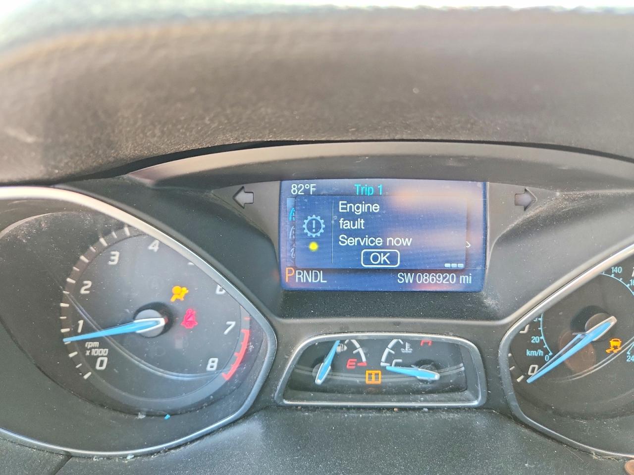 2014 Ford Focus Se Gray vin: 1FADP3K28EL355555