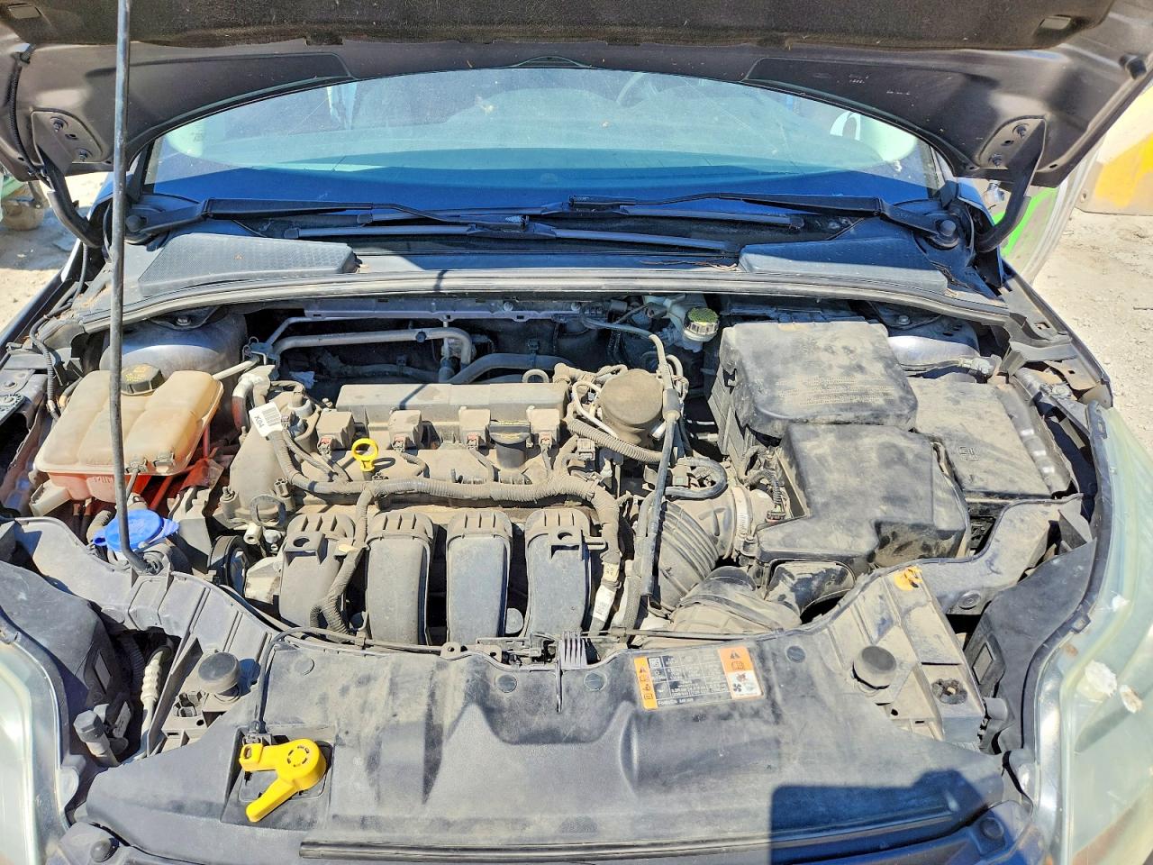 2014 Ford Focus Se Gray vin: 1FADP3K28EL355555