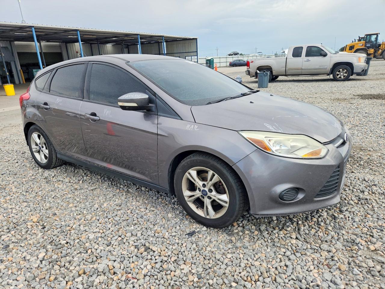 2014 Ford Focus Se Gray vin: 1FADP3K28EL363171