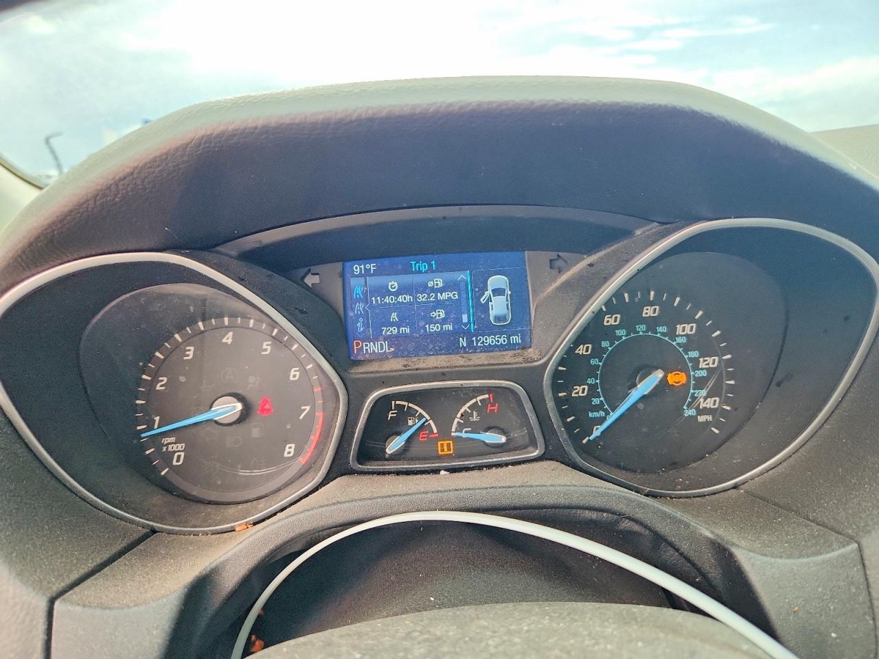 2014 Ford Focus Se Gray vin: 1FADP3K28EL363171