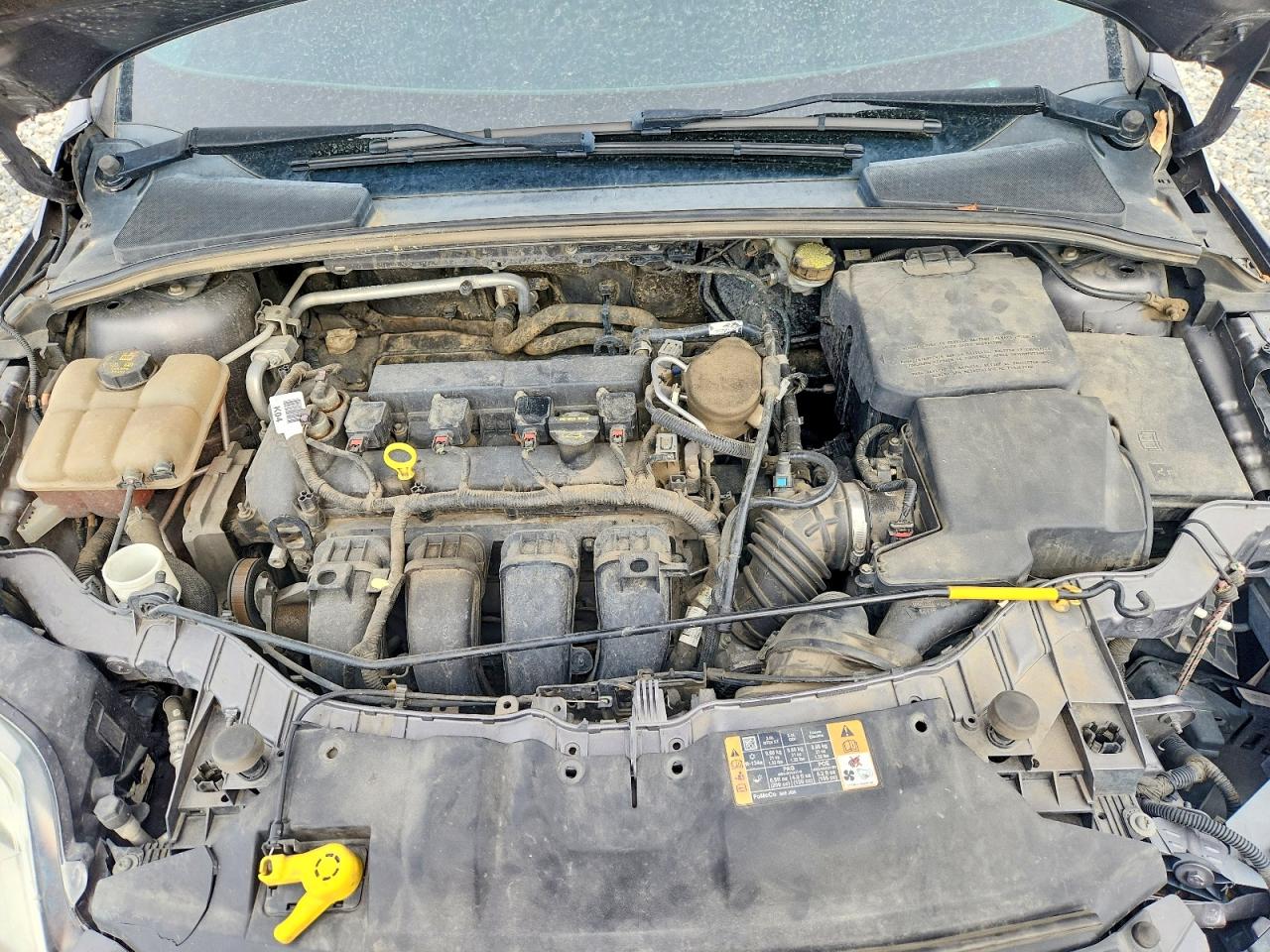 2014 Ford Focus Se Gray vin: 1FADP3K28EL363171