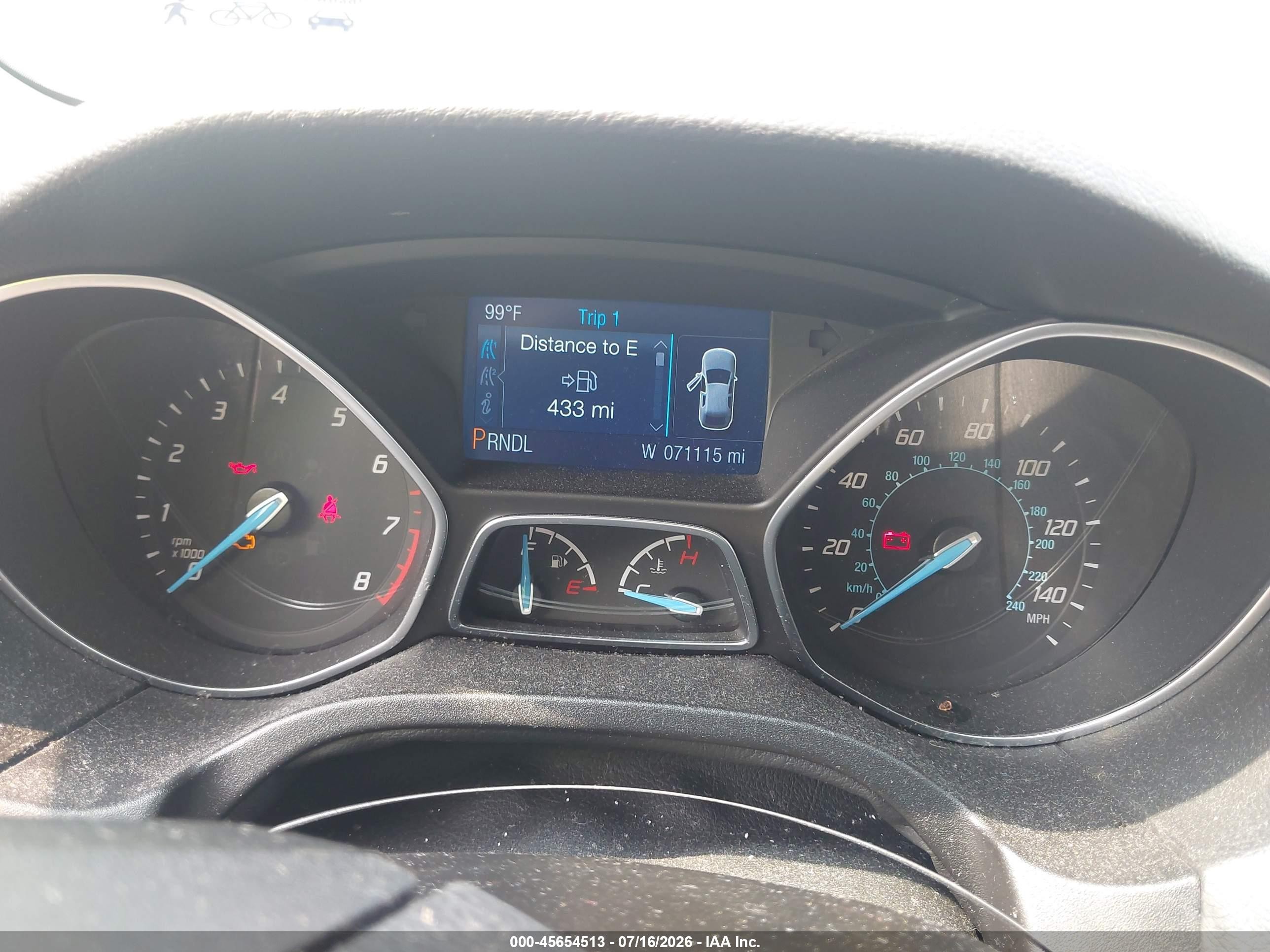 2014 Ford Focus Se Белый vin: 1FADP3K28EL374669