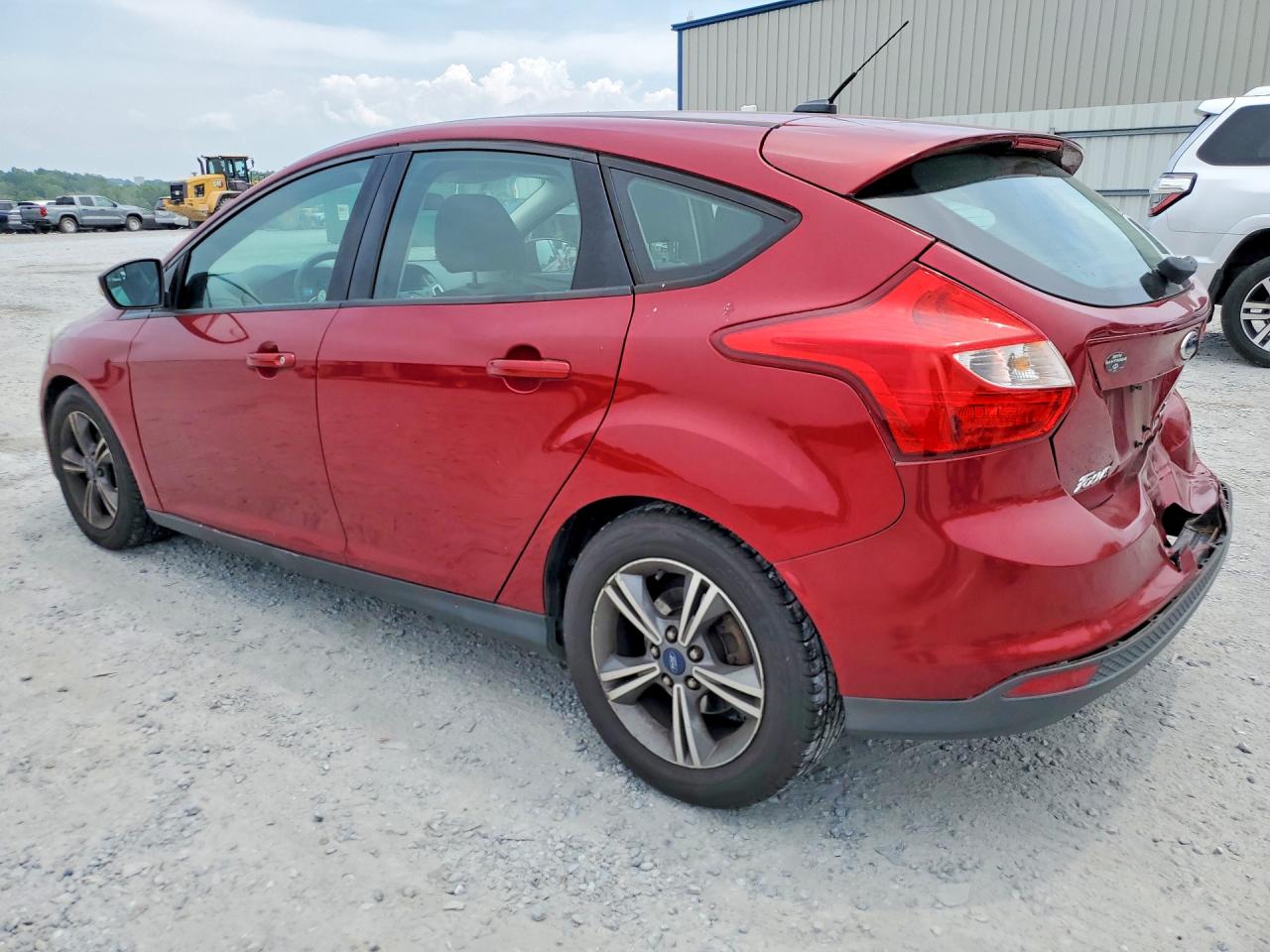 2014 Ford Focus Se Maroon vin: 1FADP3K28EL383498
