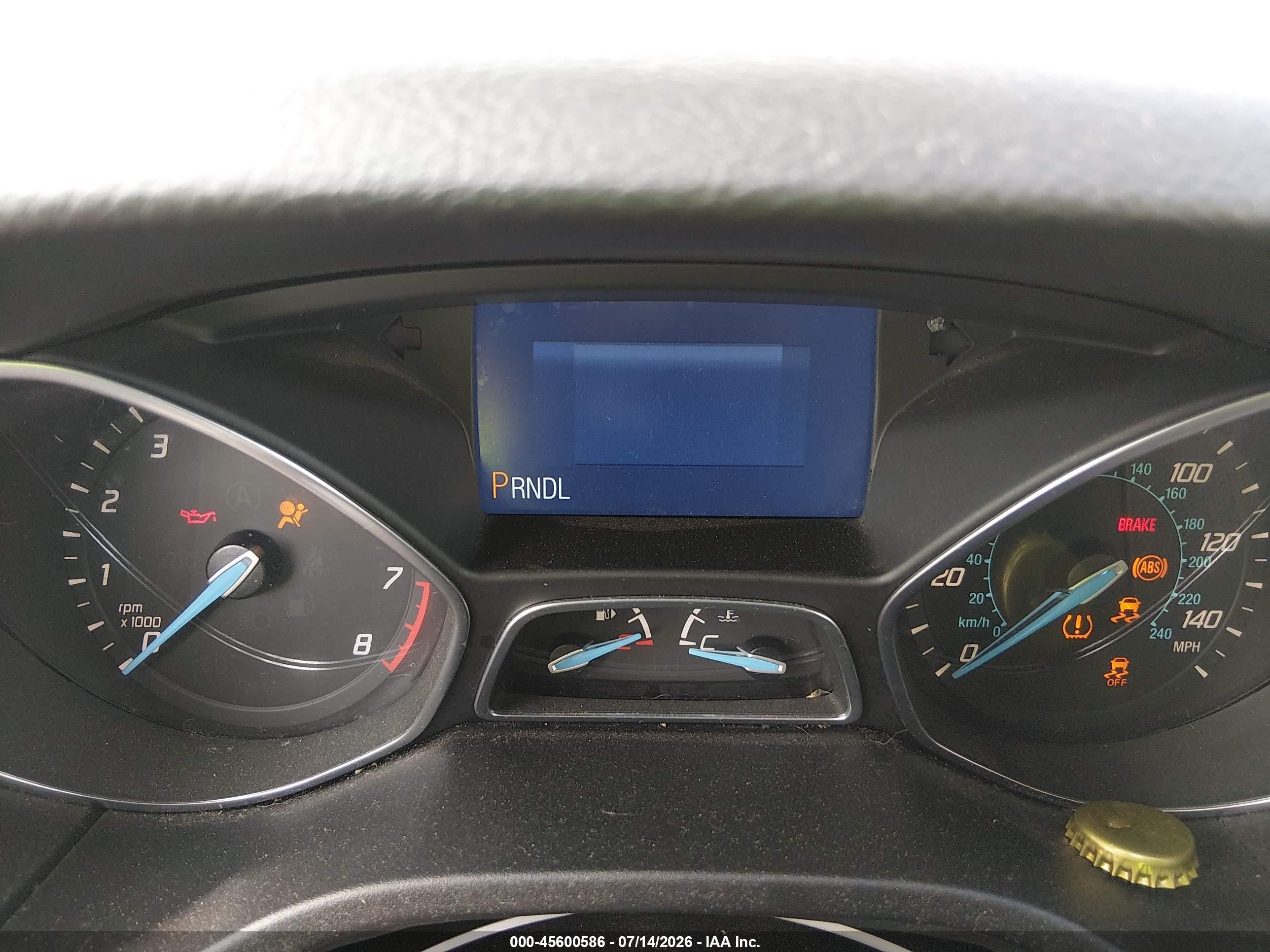 2014 Ford Focus Se White vin: 1FADP3K28EL387289