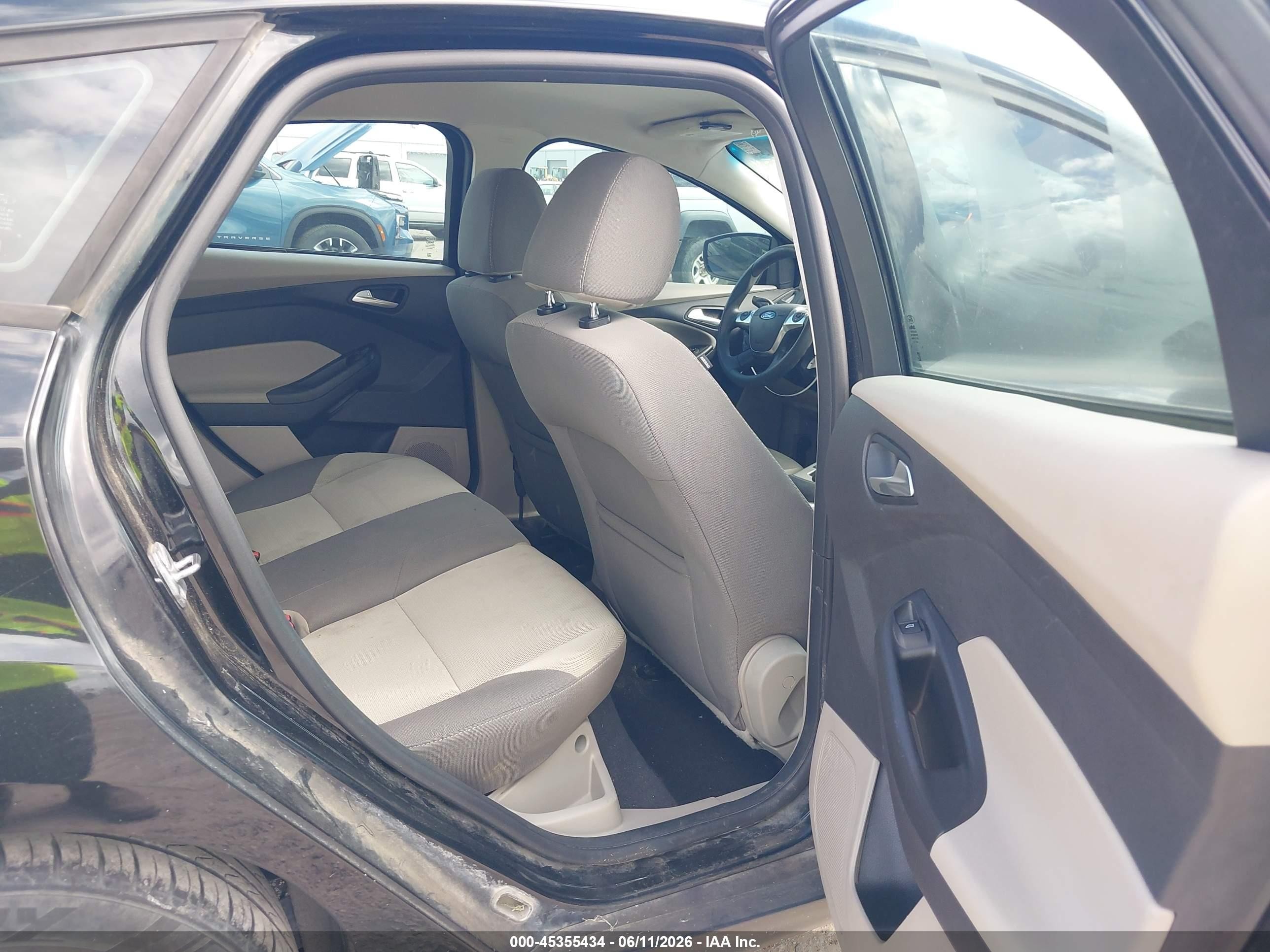 2014 Ford Focus Se Black vin: 1FADP3K28EL389799