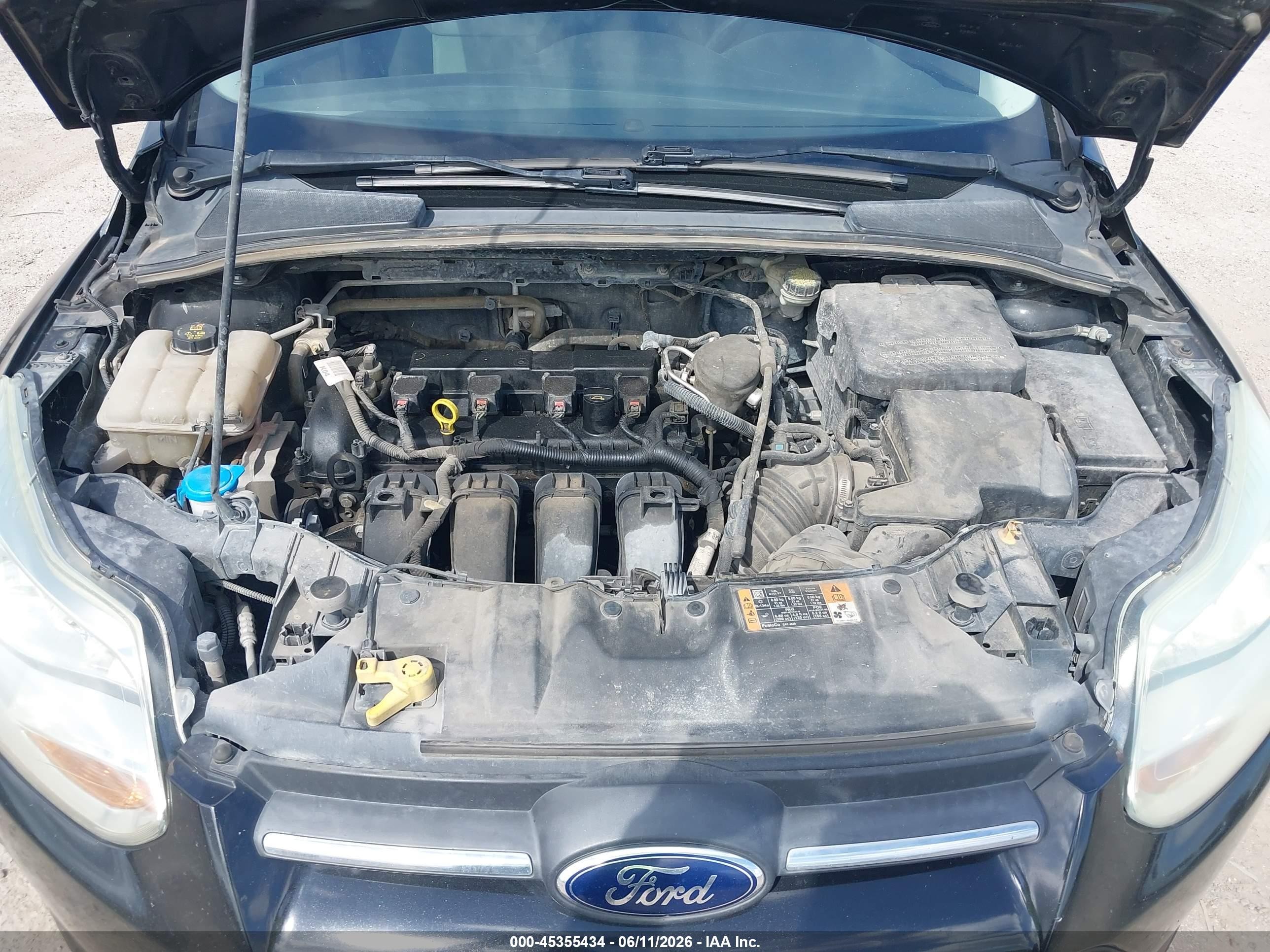 2014 Ford Focus Se Black vin: 1FADP3K28EL389799