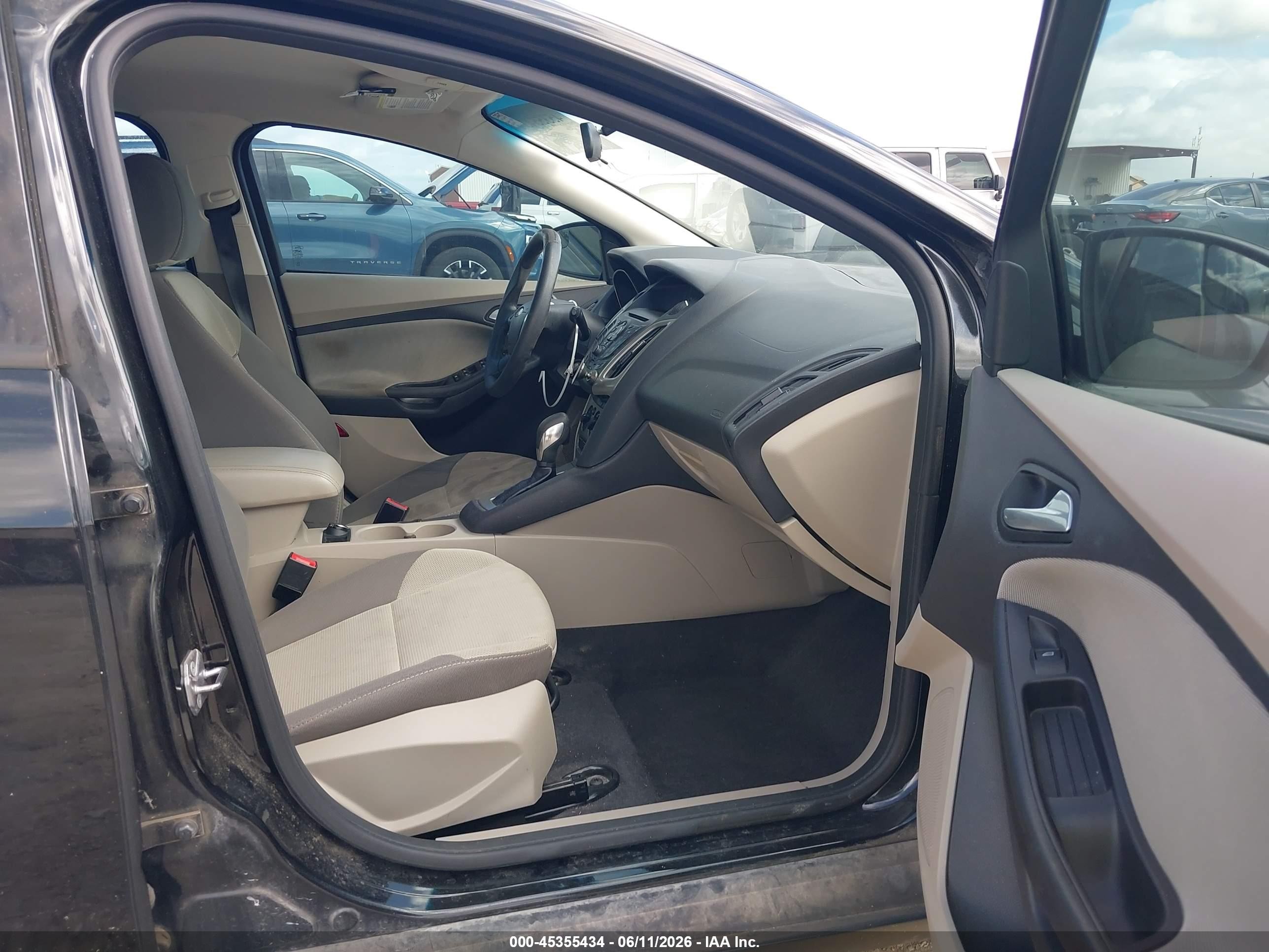 2014 Ford Focus Se Black vin: 1FADP3K28EL389799