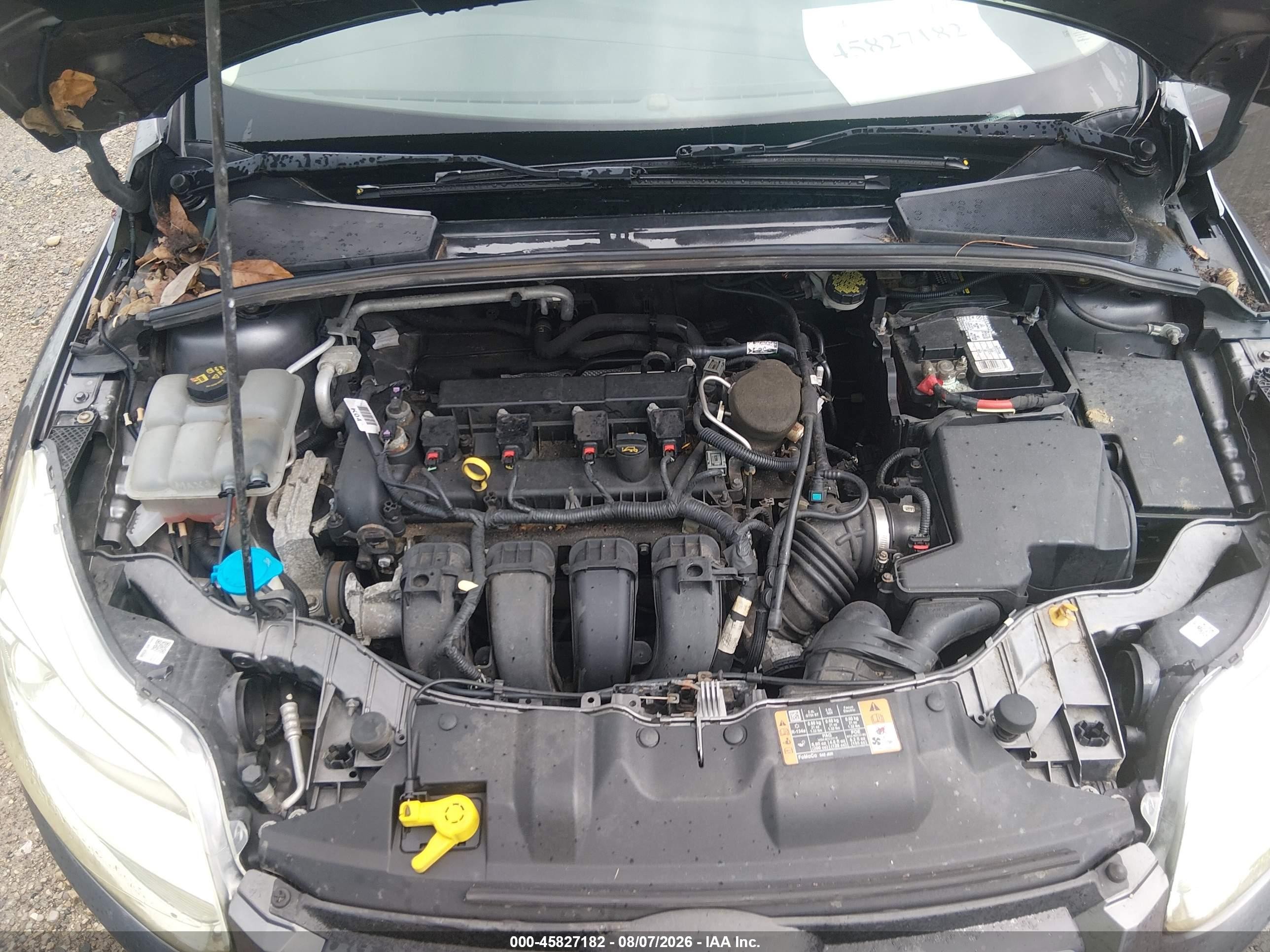 2014 Ford Focus Se Gray vin: 1FADP3K28EL392959