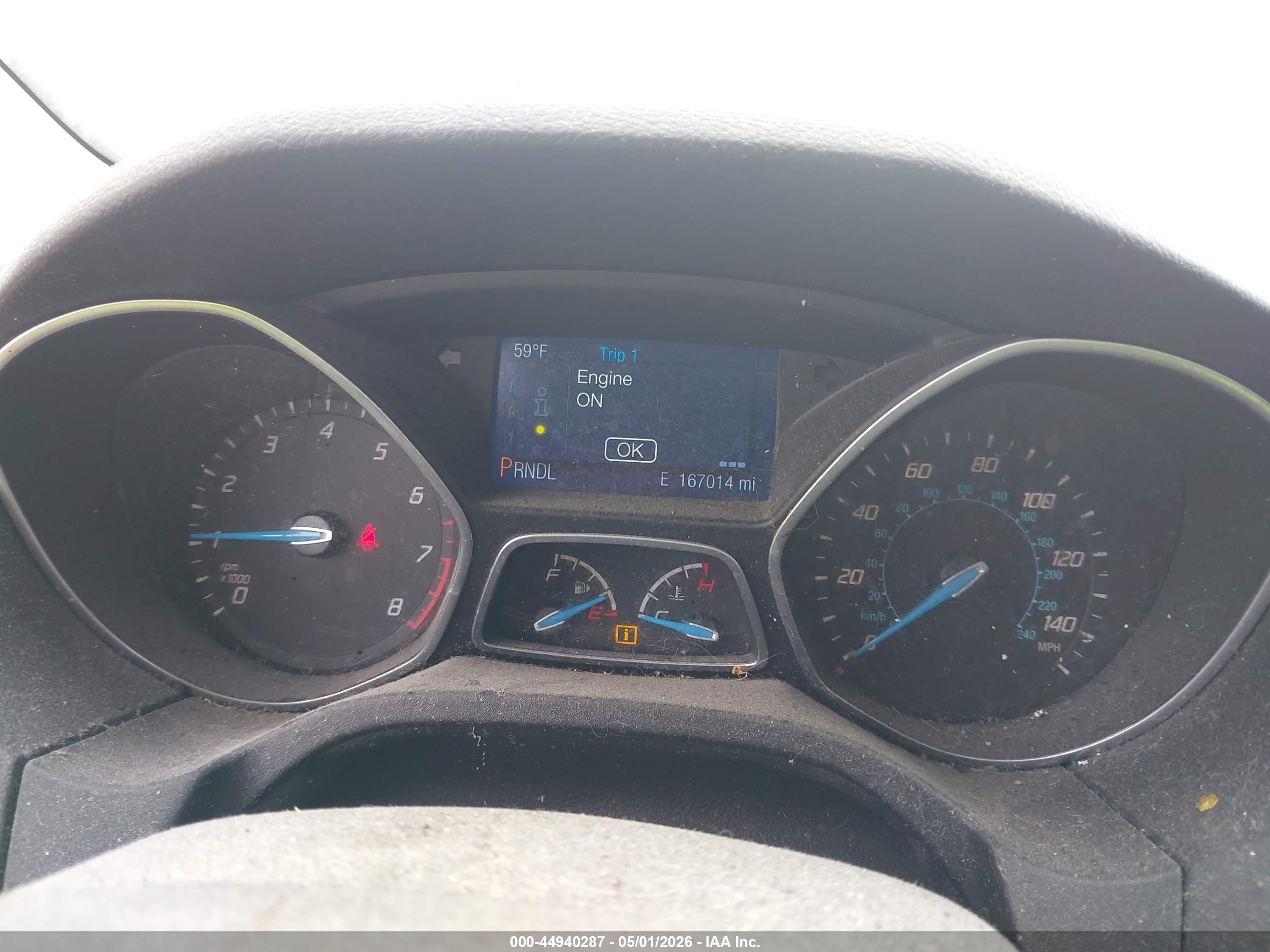 2014 Ford Focus Se Red vin: 1FADP3K28EL404463