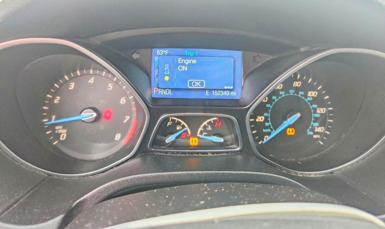 2014 Ford Focus Se Серый vin: 1FADP3K28EL406066