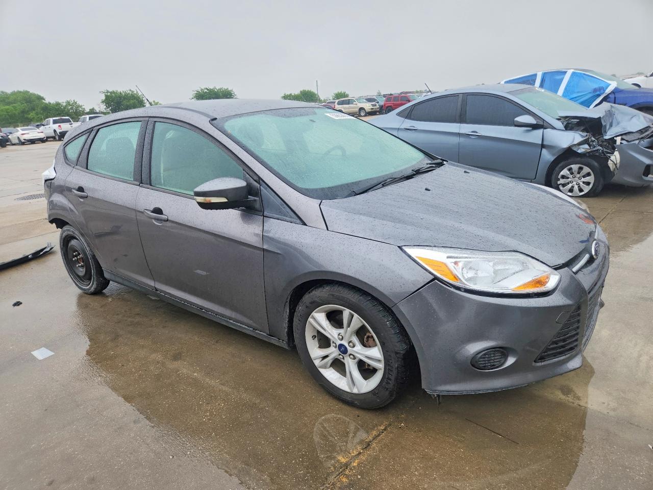 2014 Ford Focus Se Серый vin: 1FADP3K28EL406066