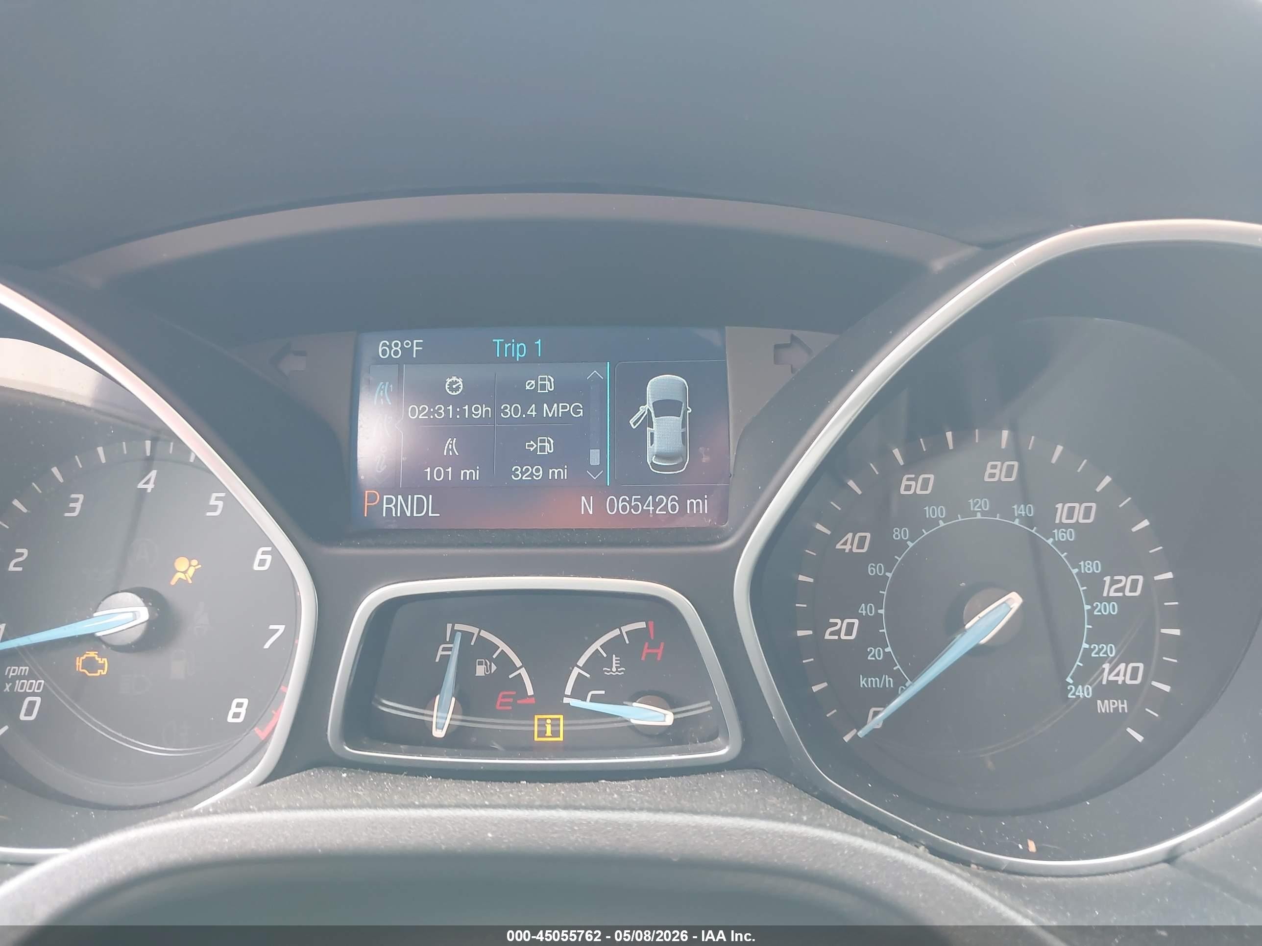 2014 Ford Focus Se White vin: 1FADP3K28EL432201