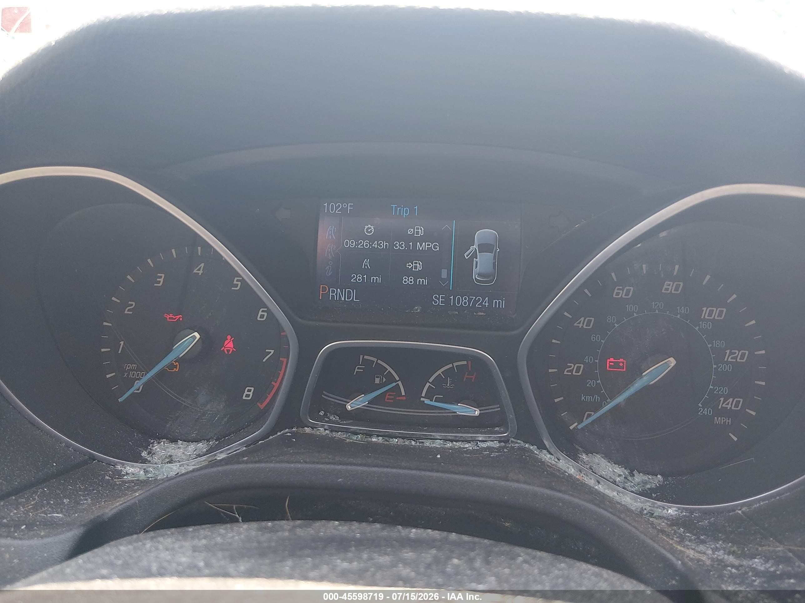2014 Ford Focus Se Red vin: 1FADP3K28EL446809