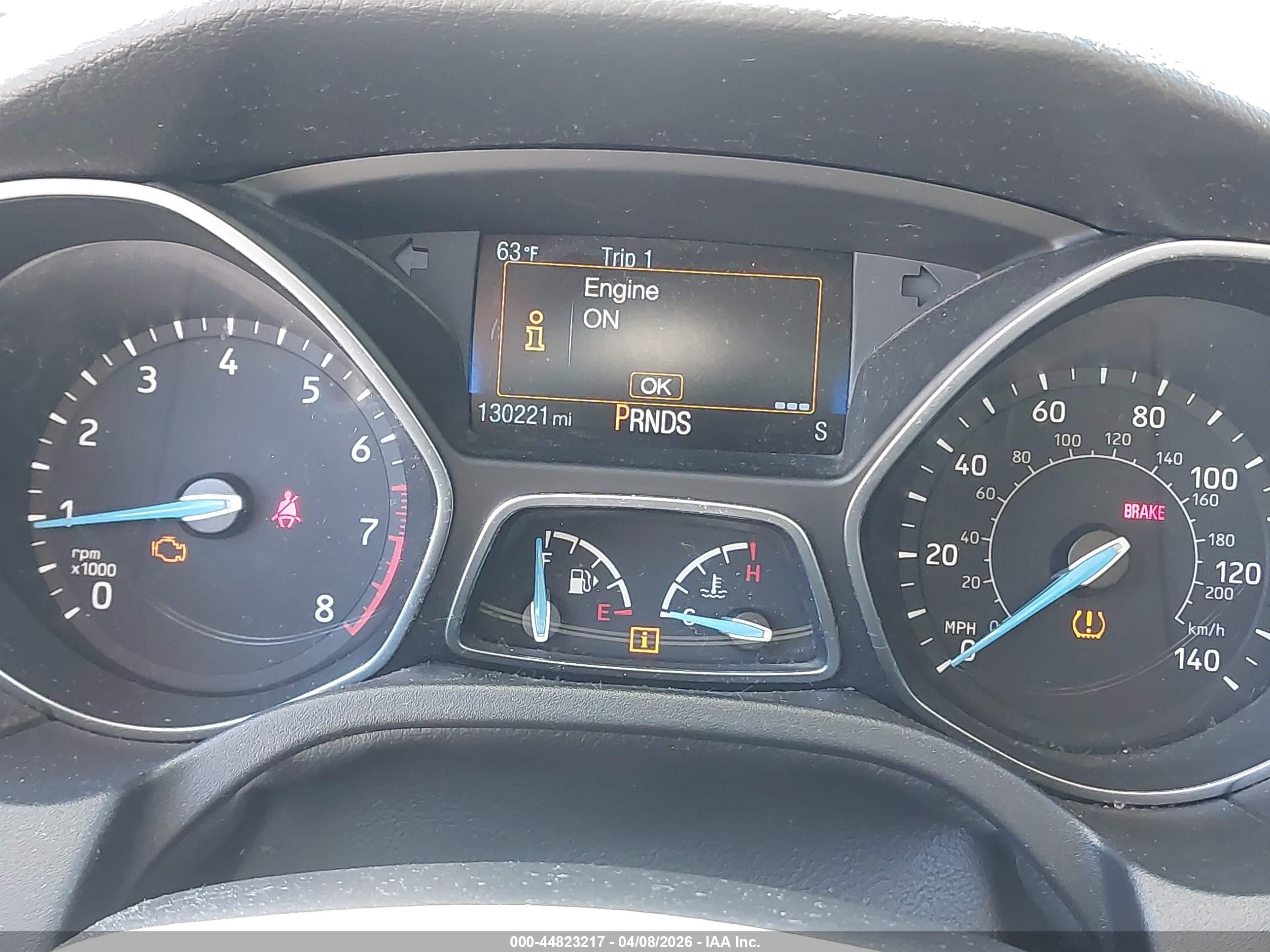 2015 Ford Focus Se Gray vin: 1FADP3K28FL211361