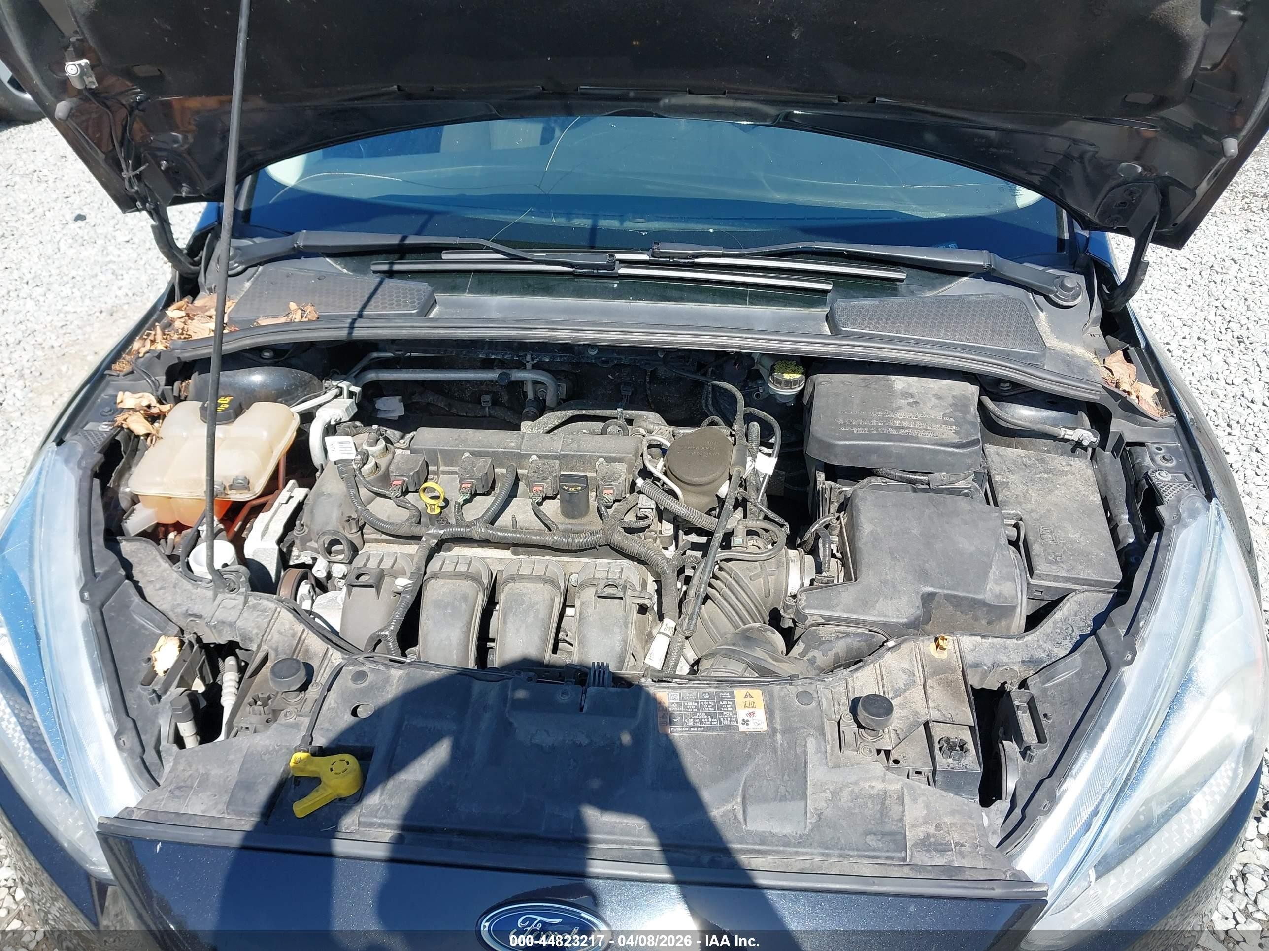 2015 Ford Focus Se Gray vin: 1FADP3K28FL211361