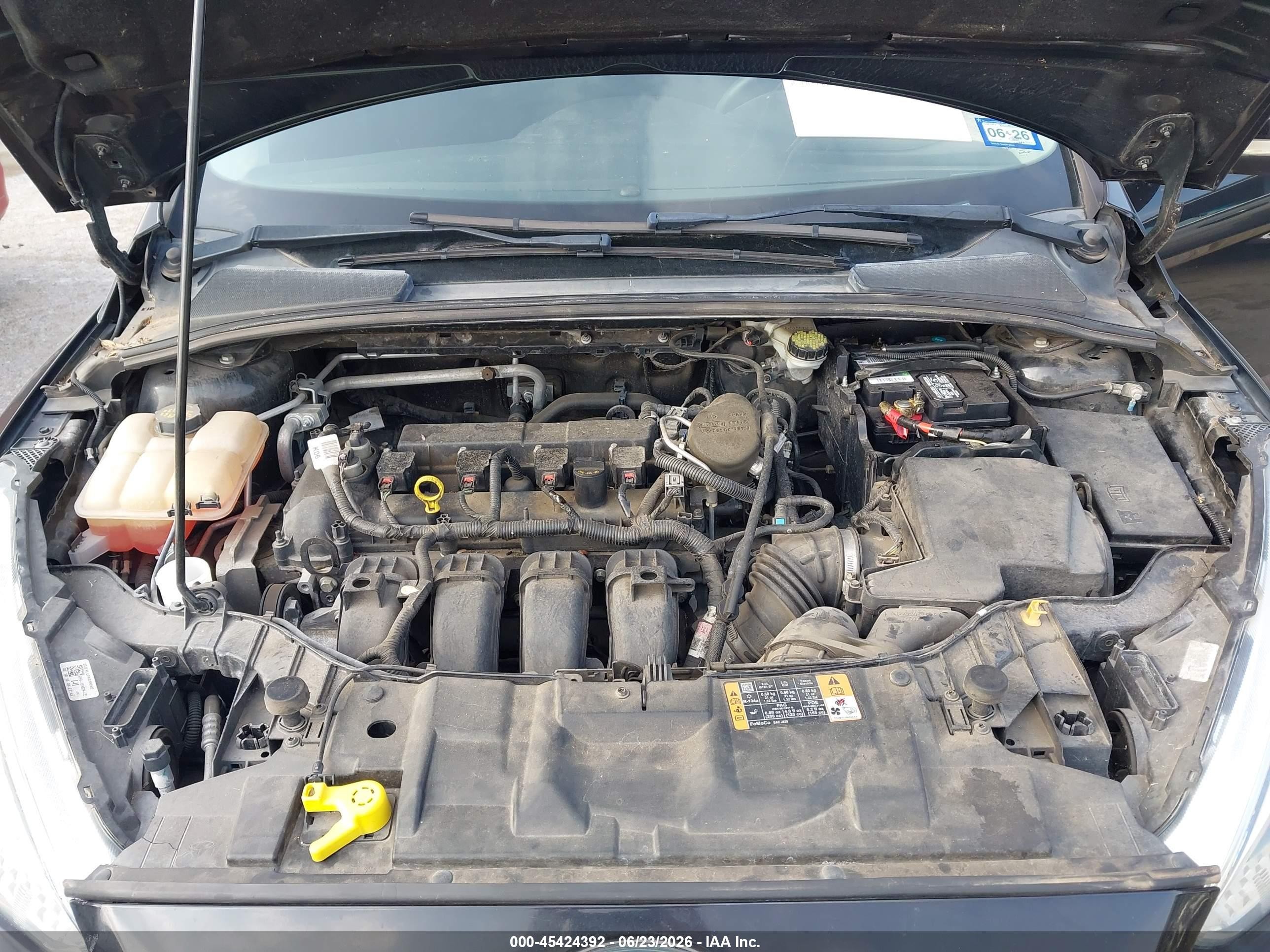2015 Ford Focus Se Black vin: 1FADP3K28FL230430