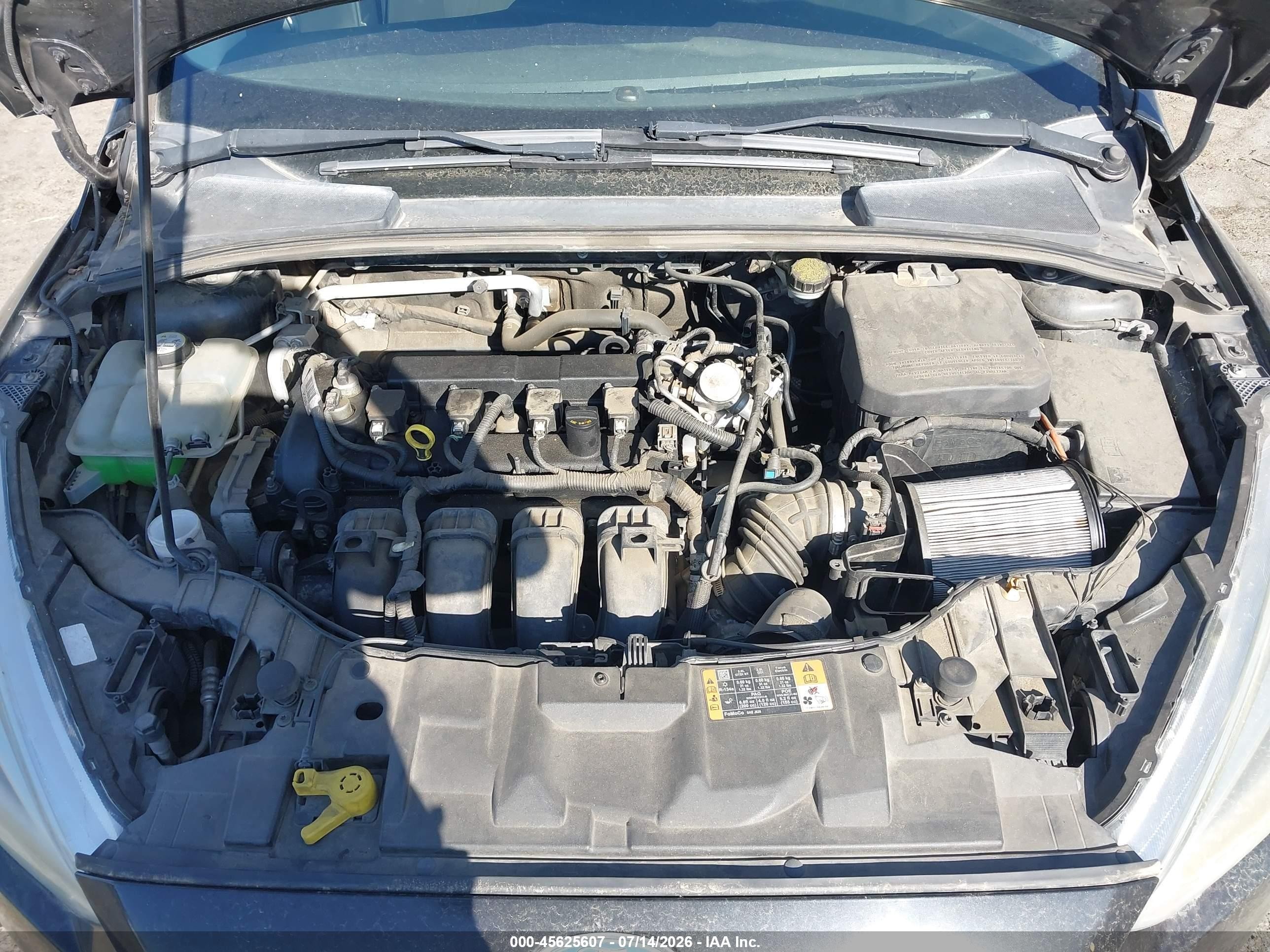 2015 Ford Focus Se Gray vin: 1FADP3K28FL256428
