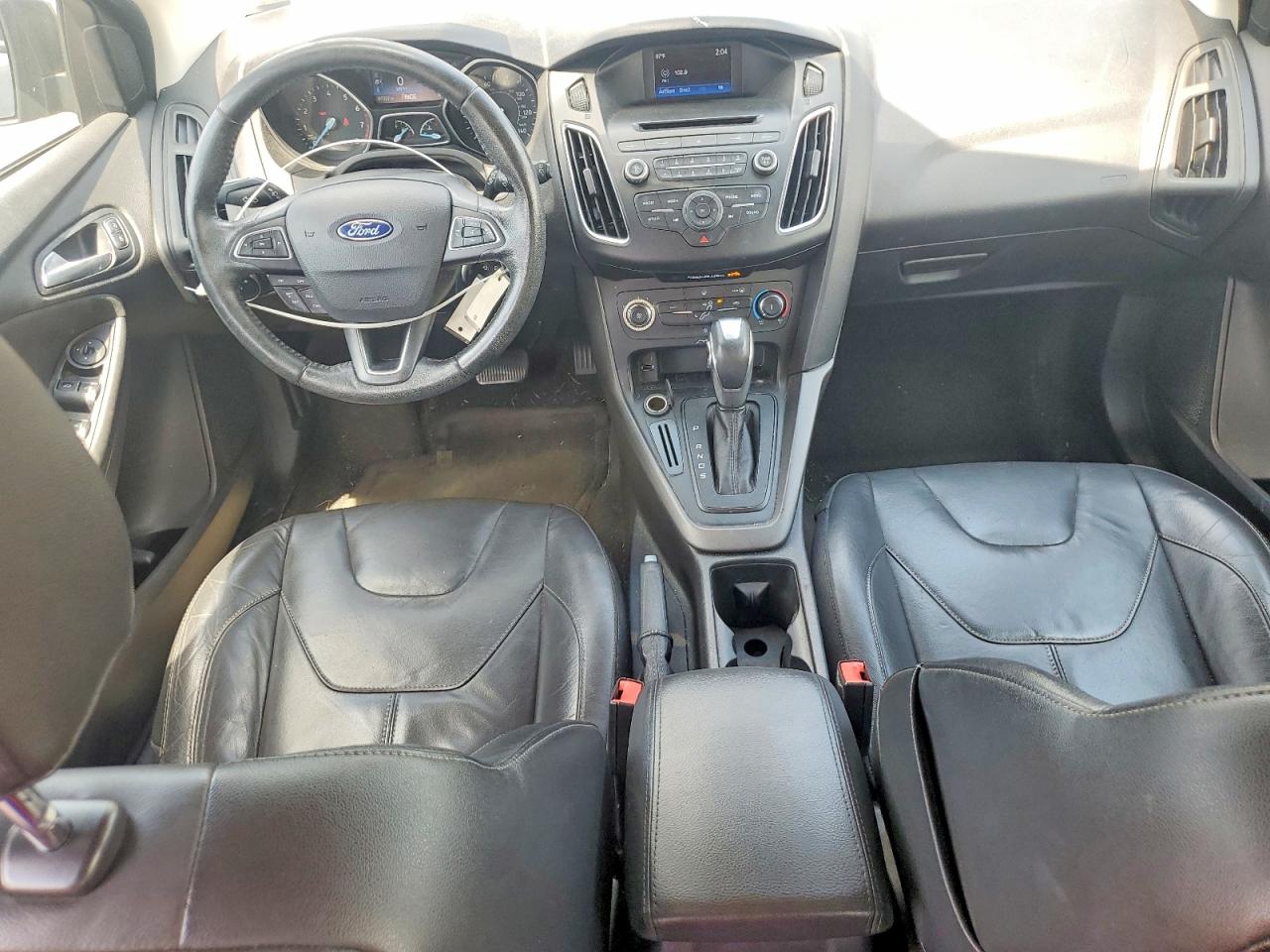 2015 Ford Focus Se Gray vin: 1FADP3K28FL273567