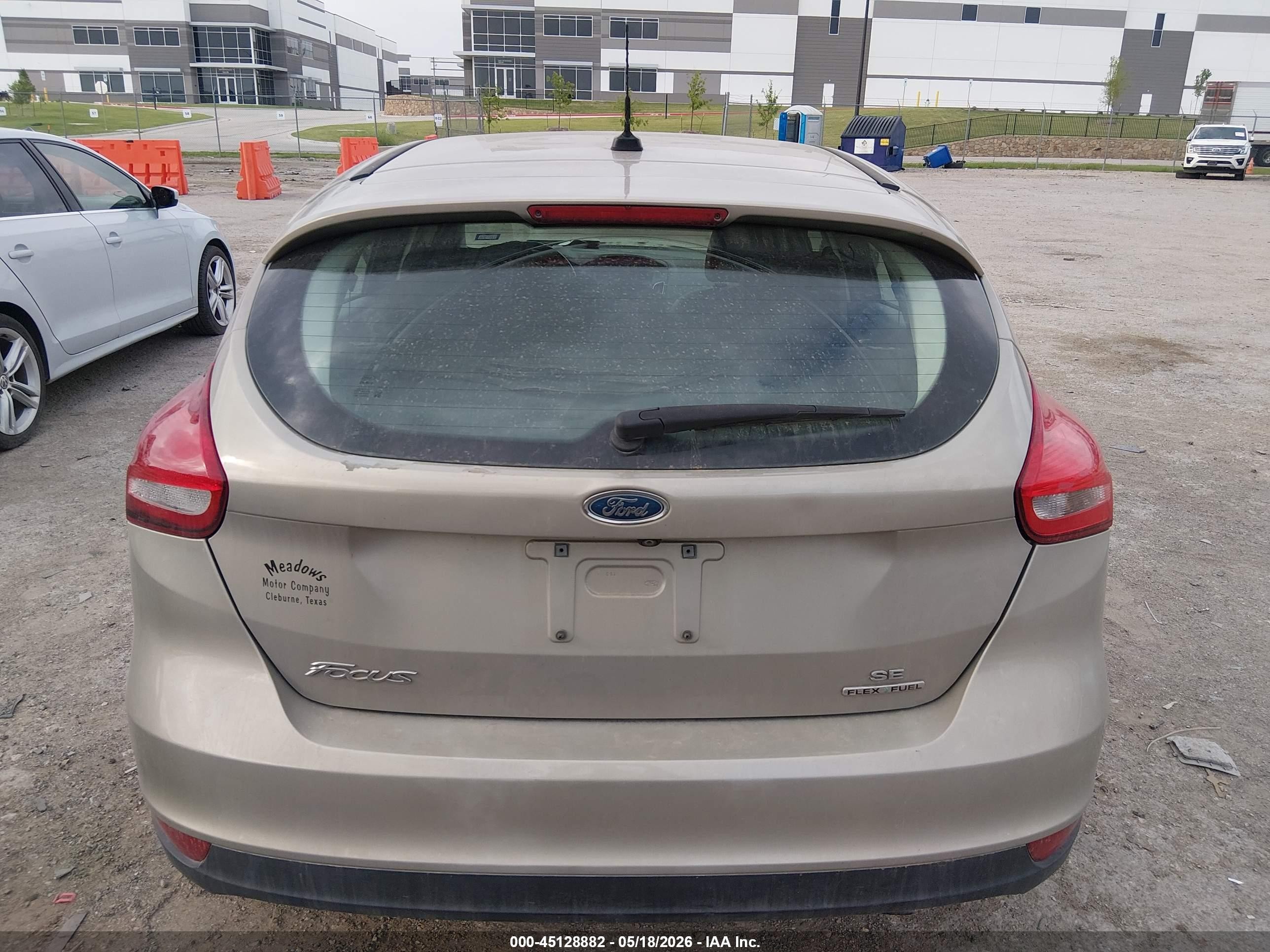 2015 Ford Focus Se Tan vin: 1FADP3K28FL283127