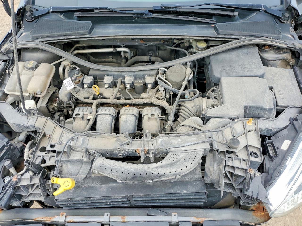 2015 Ford Focus Se Gray vin: 1FADP3K28FL351815