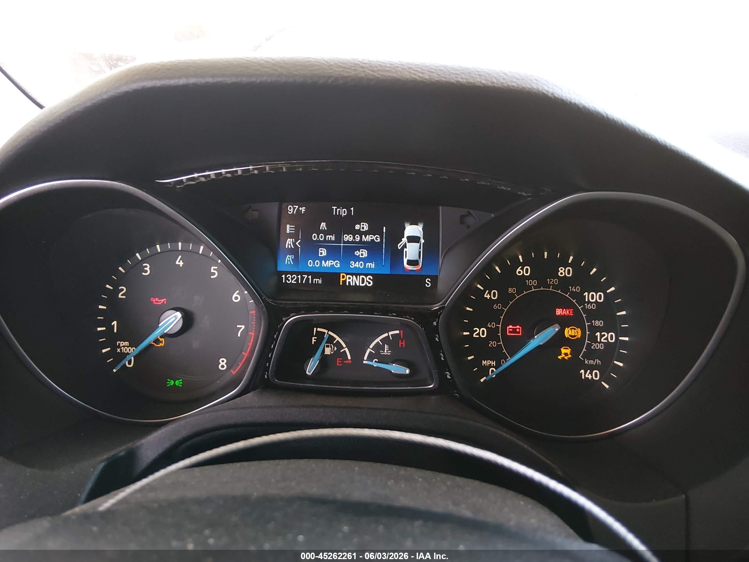 2016 Ford Focus Se Gray vin: 1FADP3K28GL340346