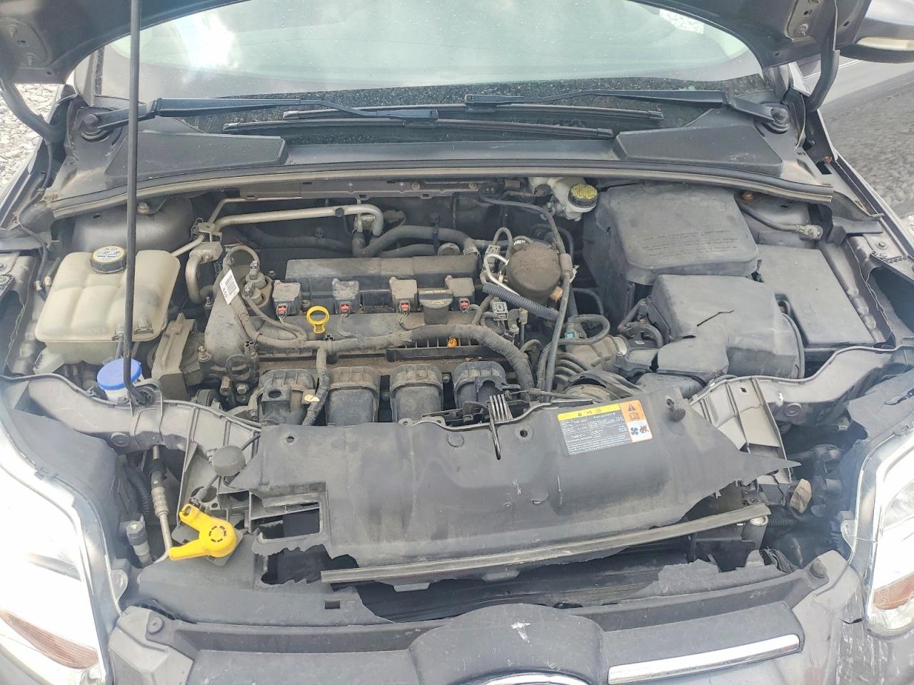 2013 Ford Focus Gray vin: 1FADP3K29DL106437