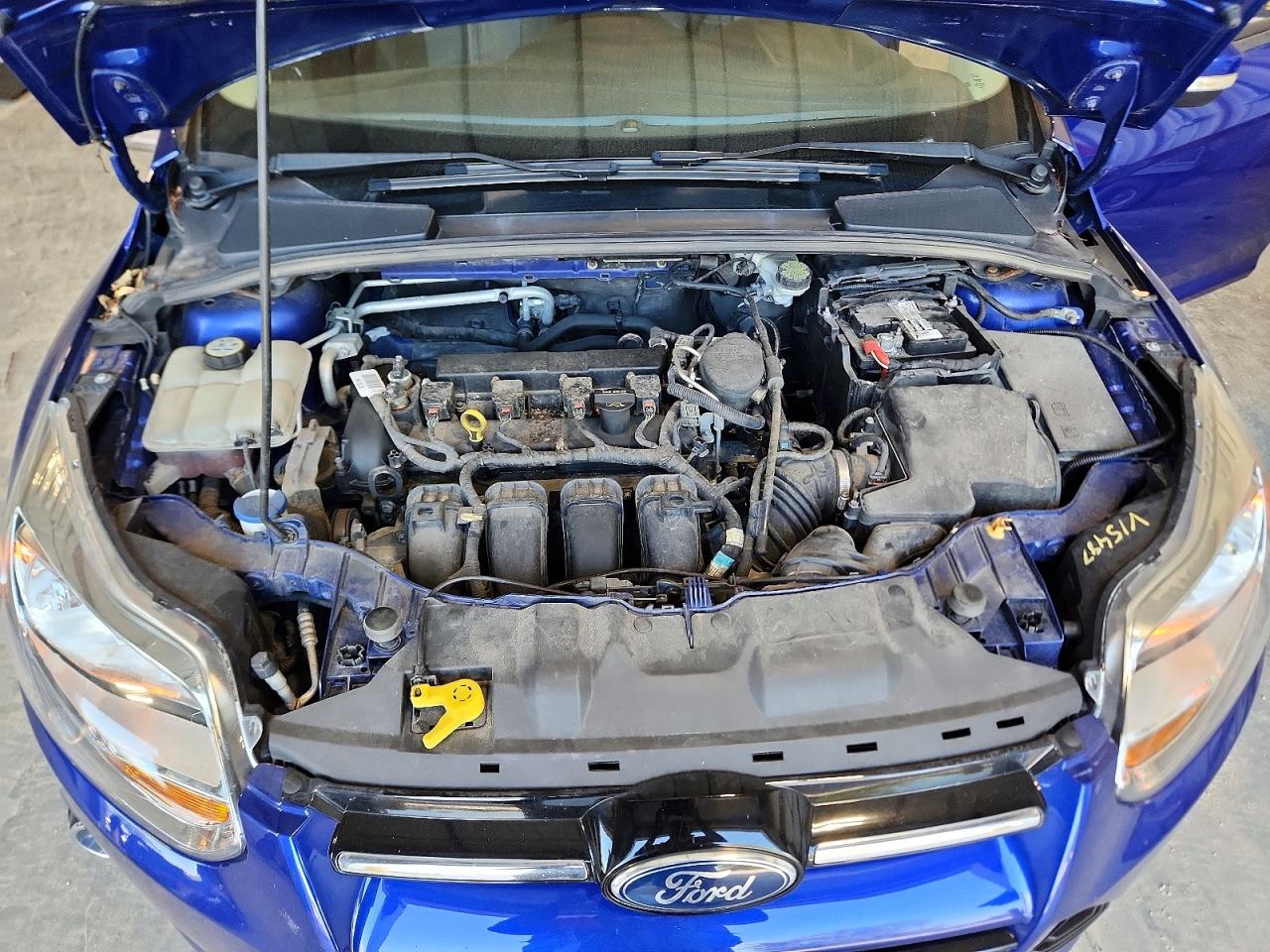 2013 Ford Focus Se Синий vin: 1FADP3K29DL145755