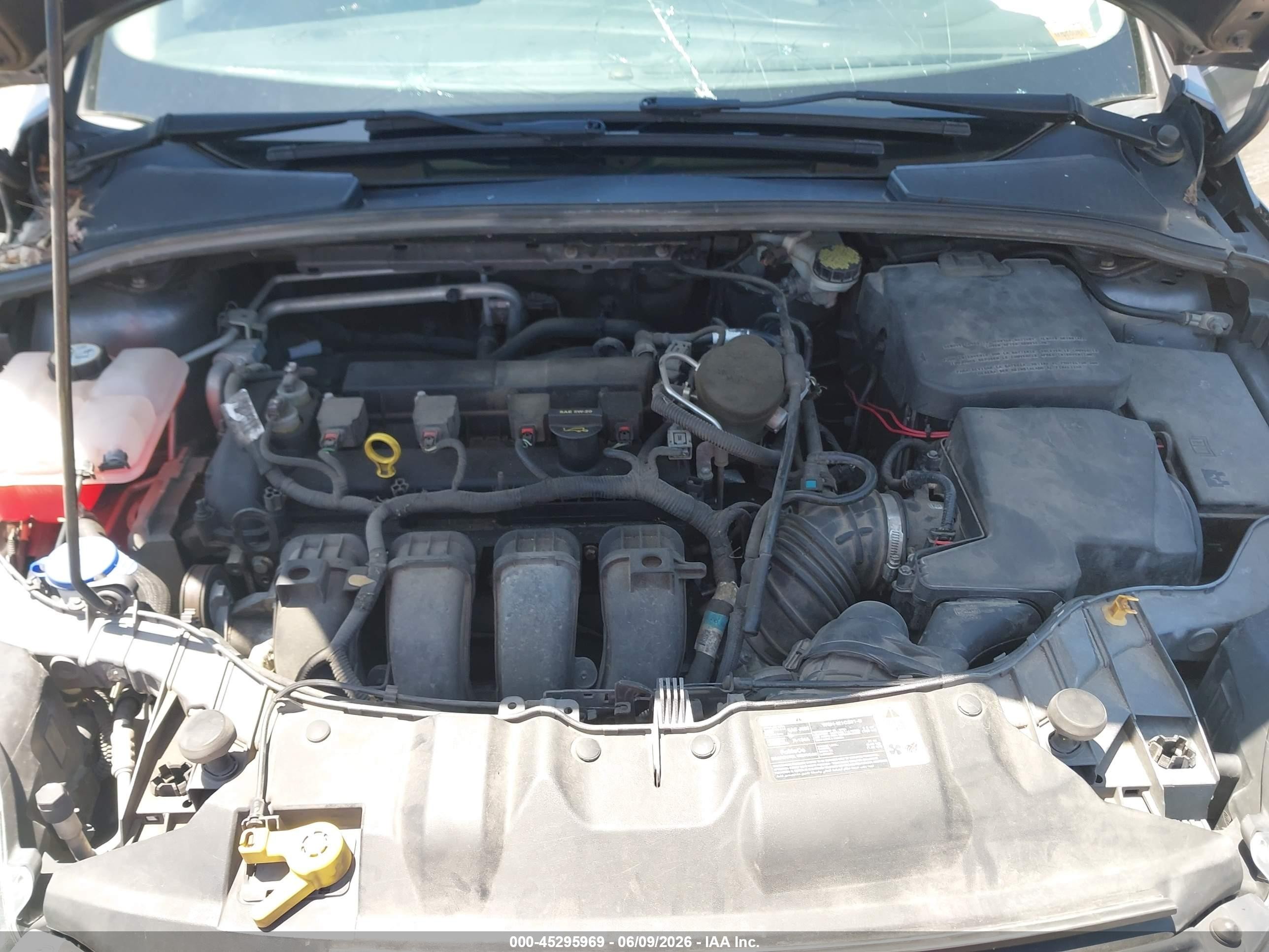 2013 Ford Focus Se Gray vin: 1FADP3K29DL183843