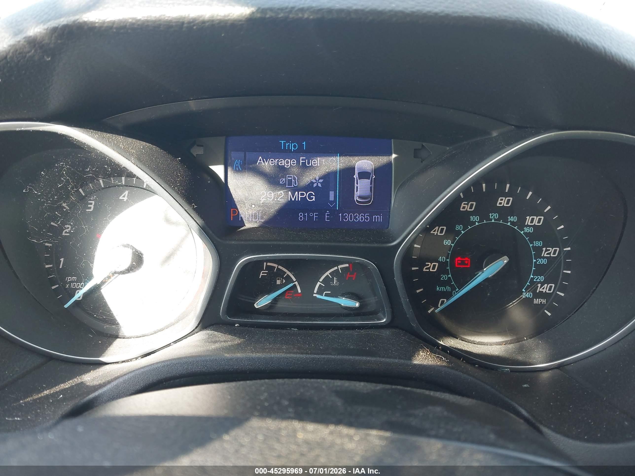 2013 Ford Focus Se Gray vin: 1FADP3K29DL183843