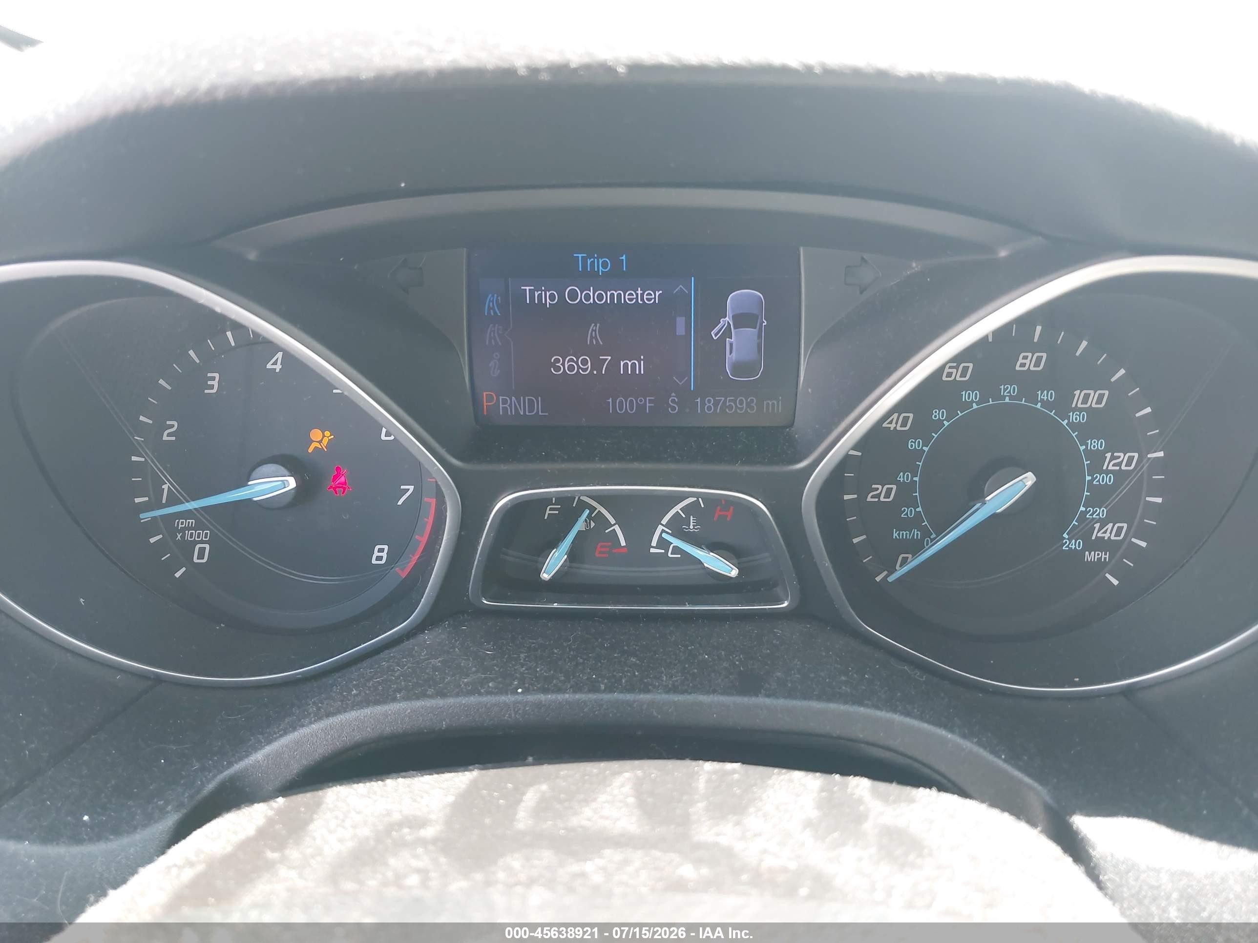 2013 Ford Focus Se Черный vin: 1FADP3K29DL183924