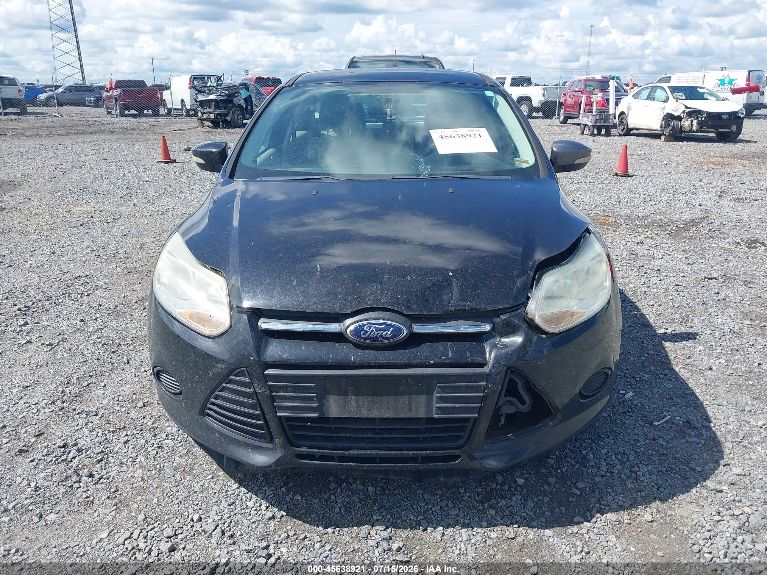 2013 Ford Focus Se Черный vin: 1FADP3K29DL183924