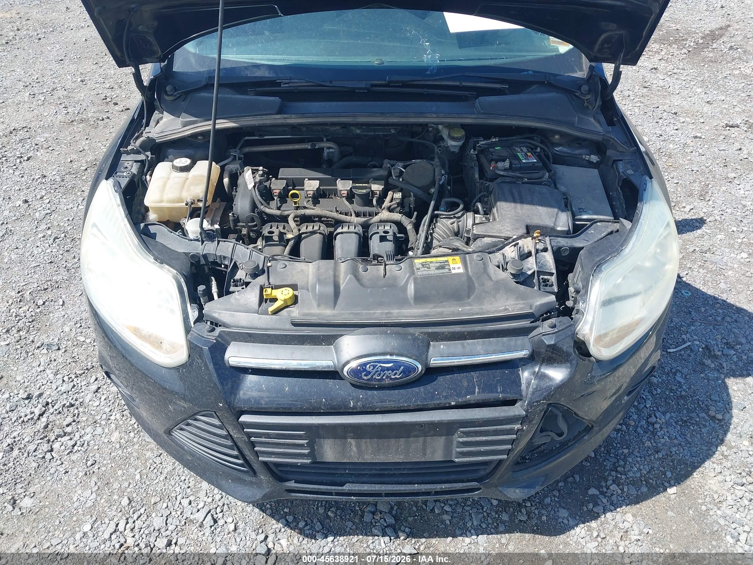 2013 Ford Focus Se Черный vin: 1FADP3K29DL183924