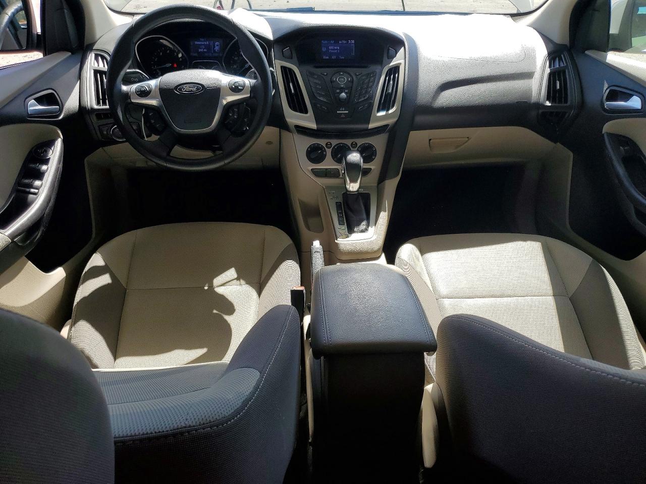 2013 Ford Focus Se White vin: 1FADP3K29DL190503