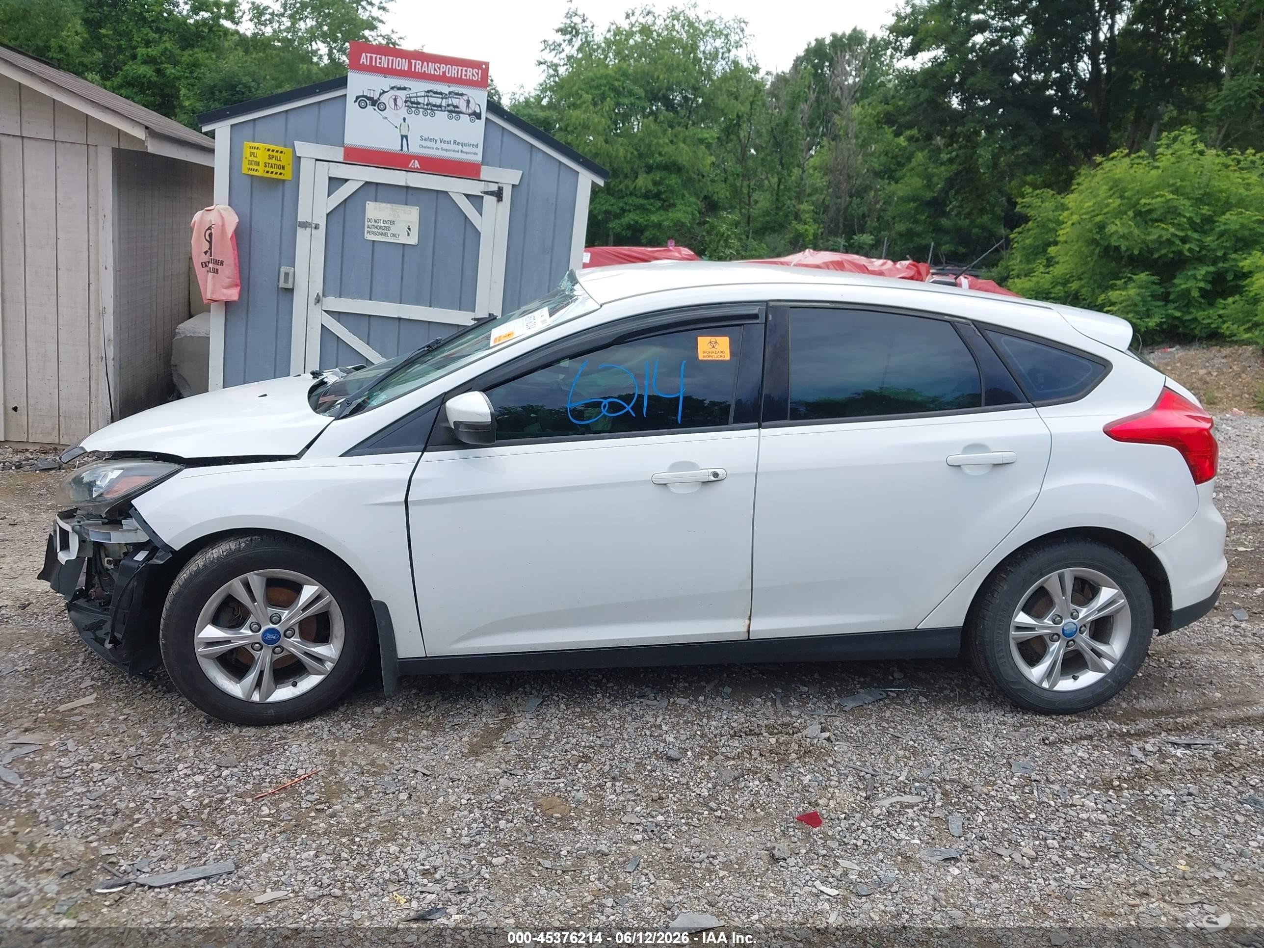 2013 Ford Focus Se Белый vin: 1FADP3K29DL199752