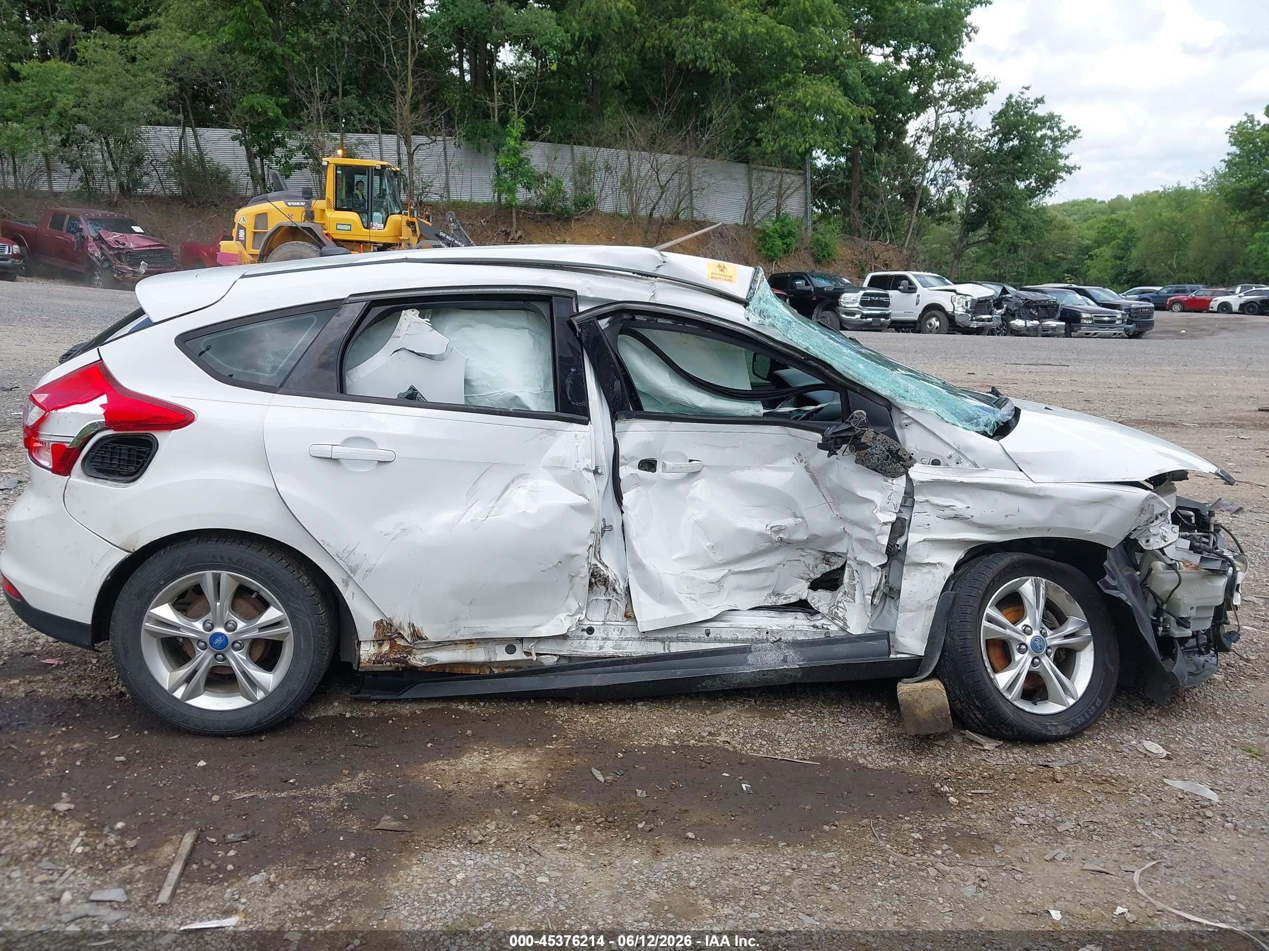 2013 Ford Focus Se Белый vin: 1FADP3K29DL199752