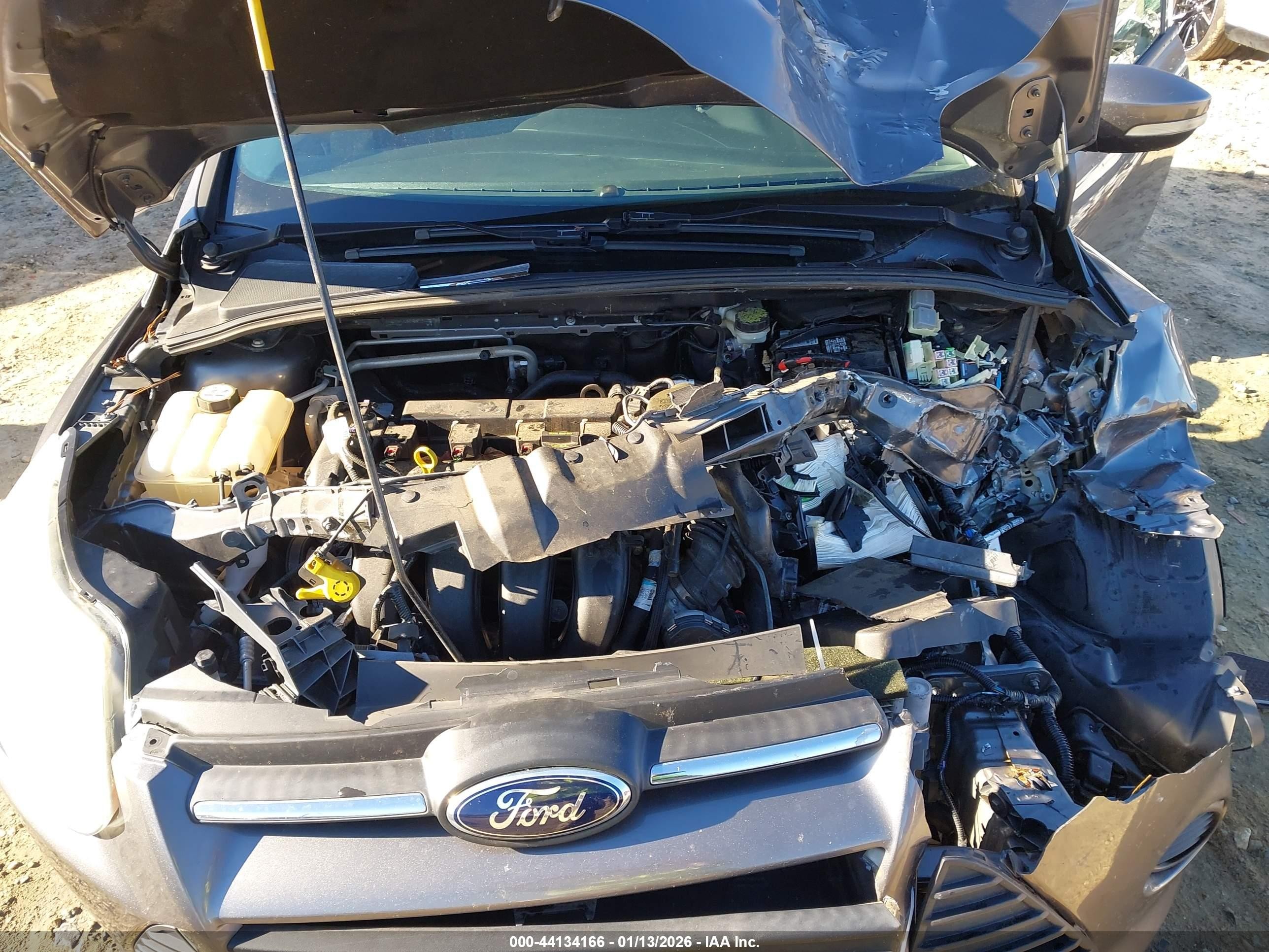 2013 Ford Focus Se Gray vin: 1FADP3K29DL207252