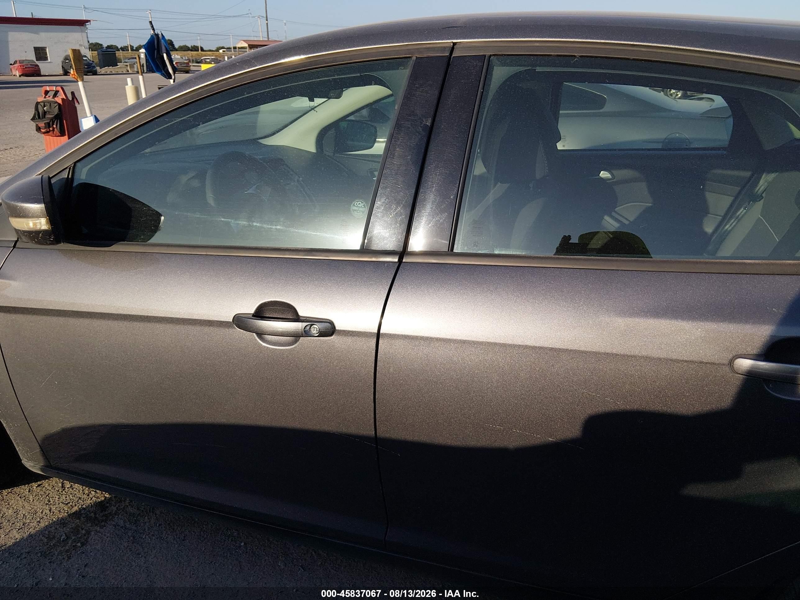 2013 Ford Focus Se Gray vin: 1FADP3K29DL237917