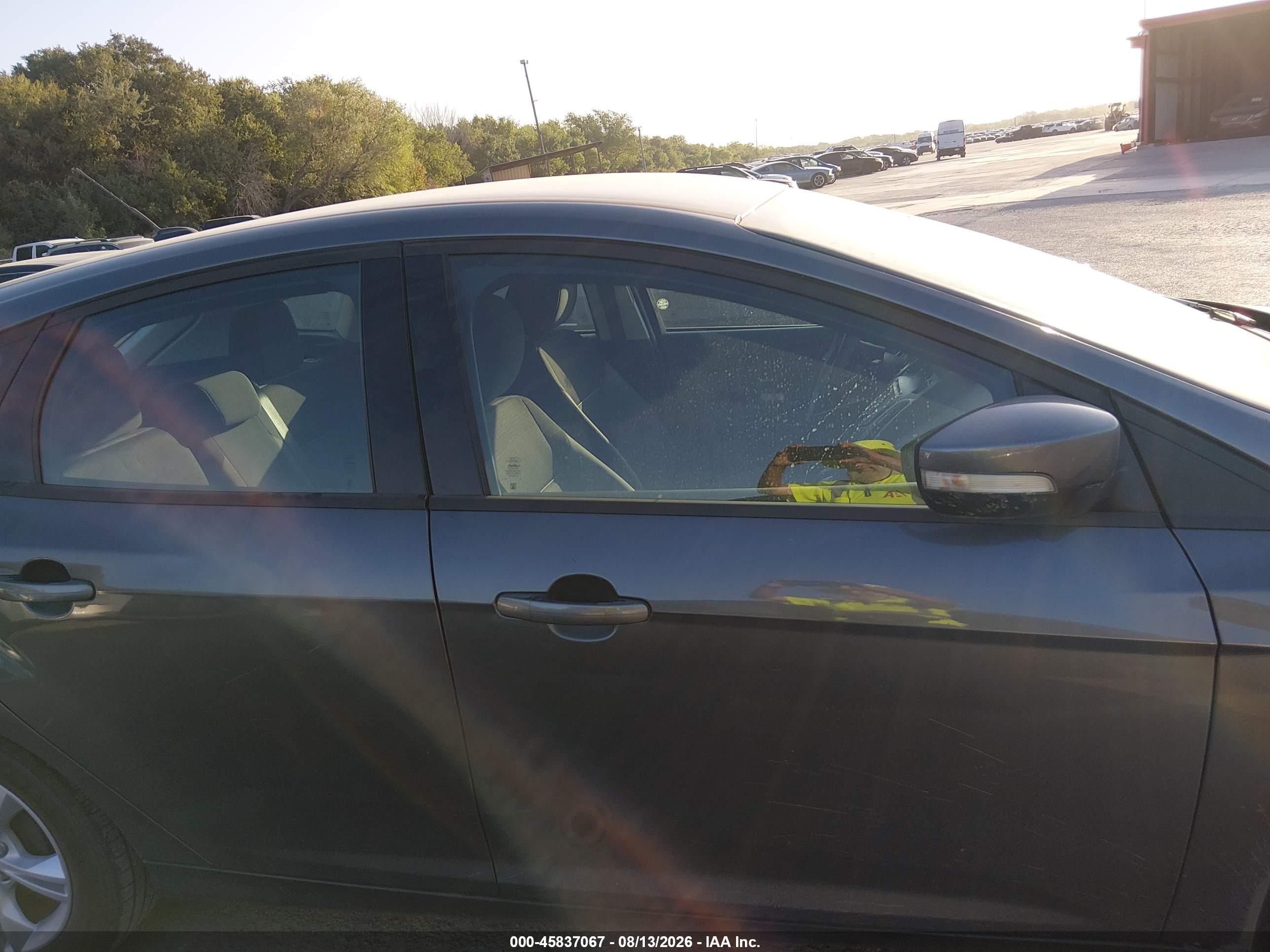2013 Ford Focus Se Gray vin: 1FADP3K29DL237917