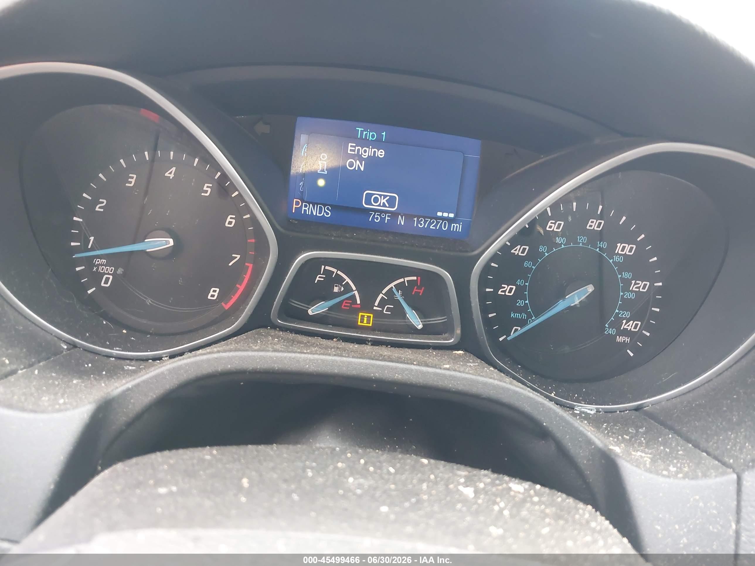 2013 Ford Focus Se Red vin: 1FADP3K29DL283585